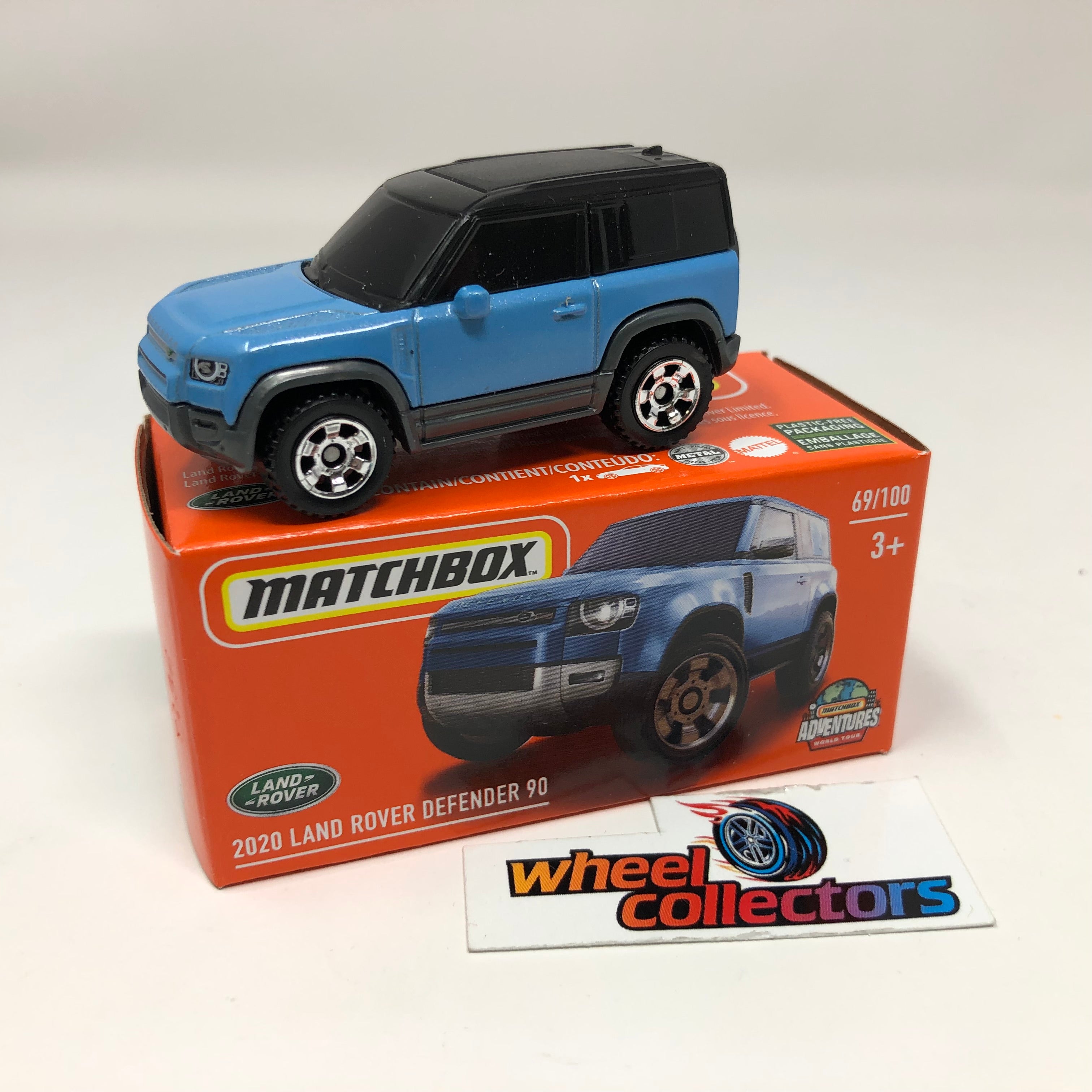 2020 Land Rover Defender 90 * POWER GRABS 2022 Matchbox Case B Release、mySite、hgirdovlk
