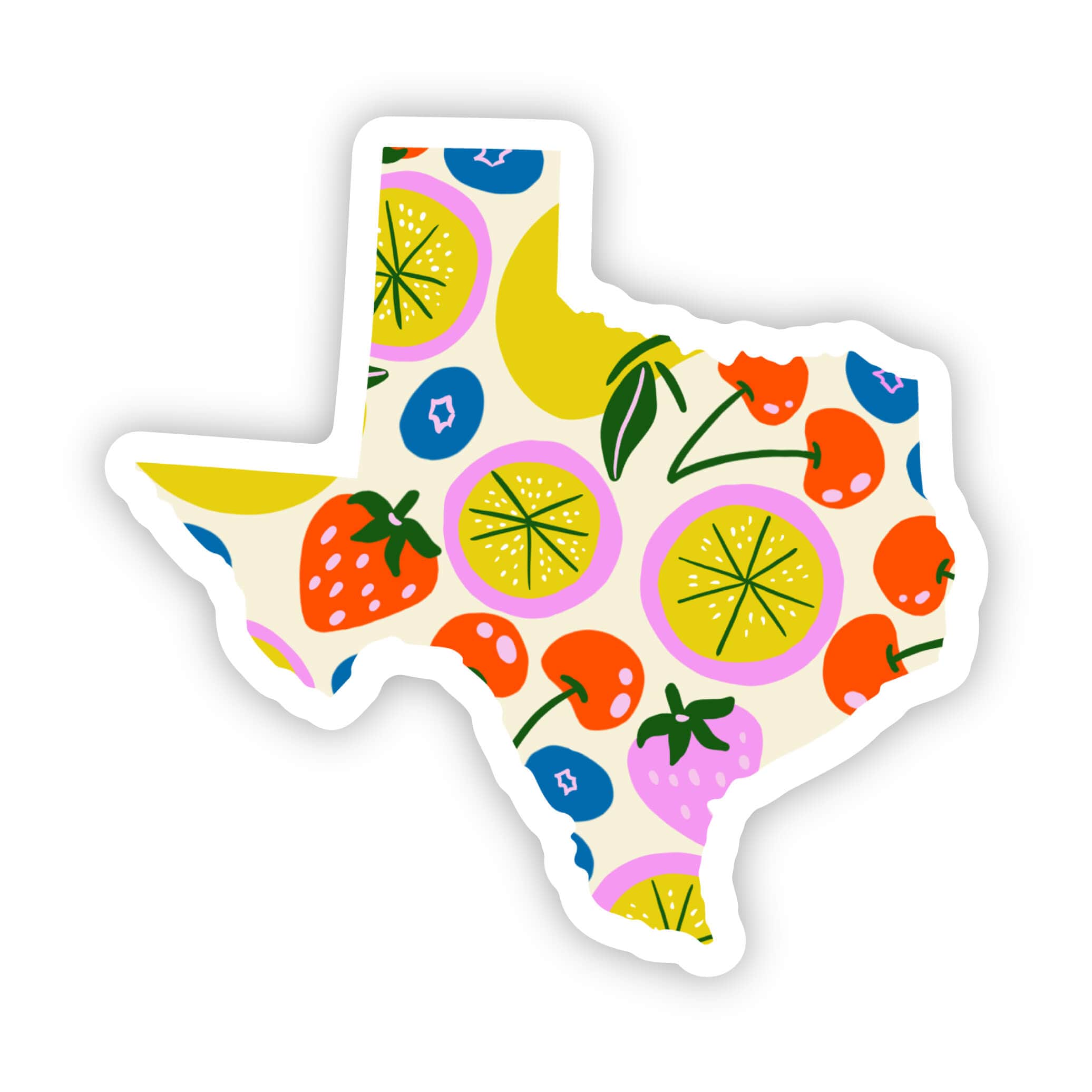  Texas Sticker - Cute Fruits、mySite、elrpsem3k
