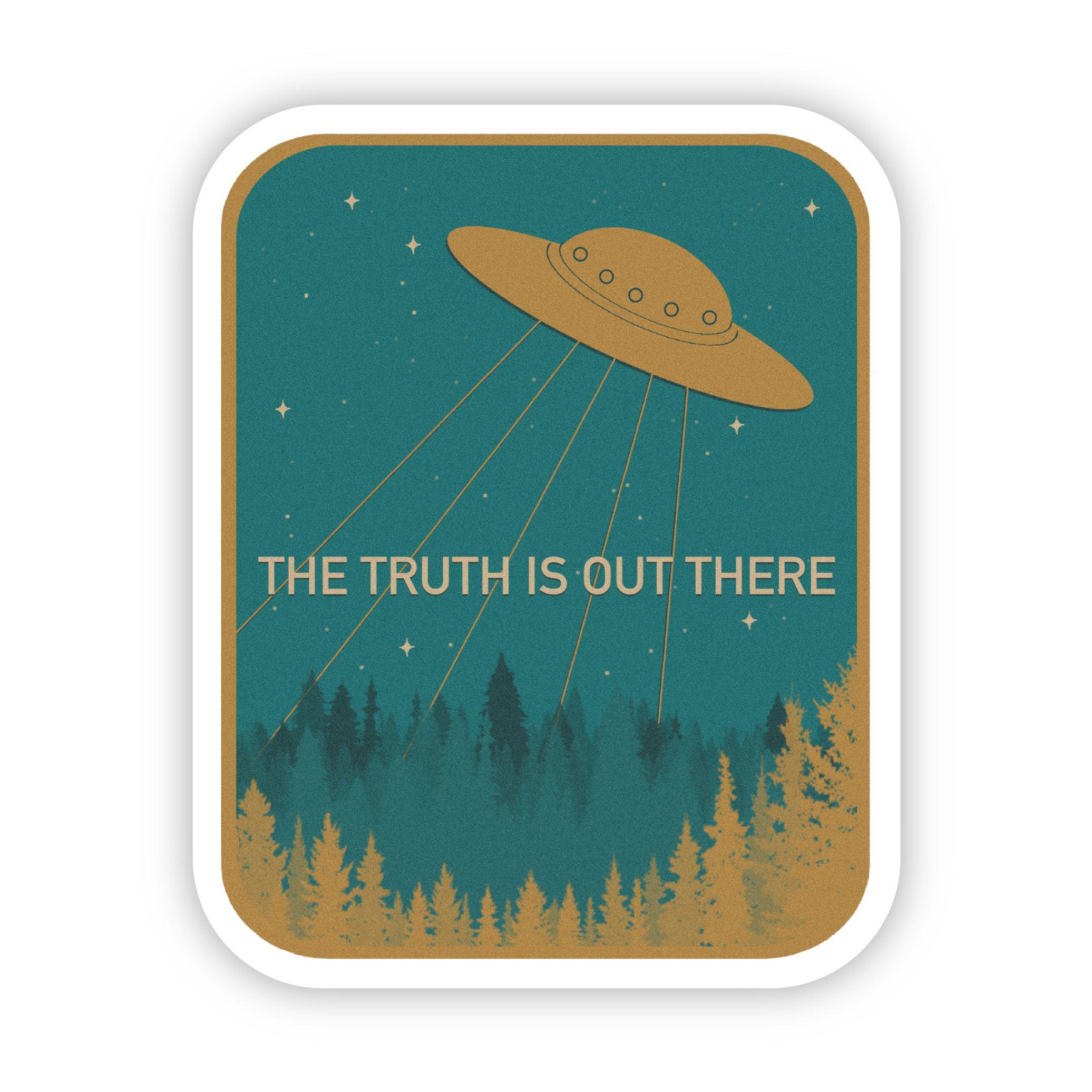  The Truth Is Out There Sticker、mySite、elrpsem3k