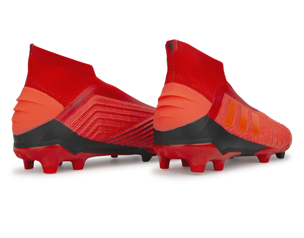 adidas Kids Predator 19+ FG Active Red/Solar Red、mySite、noshort