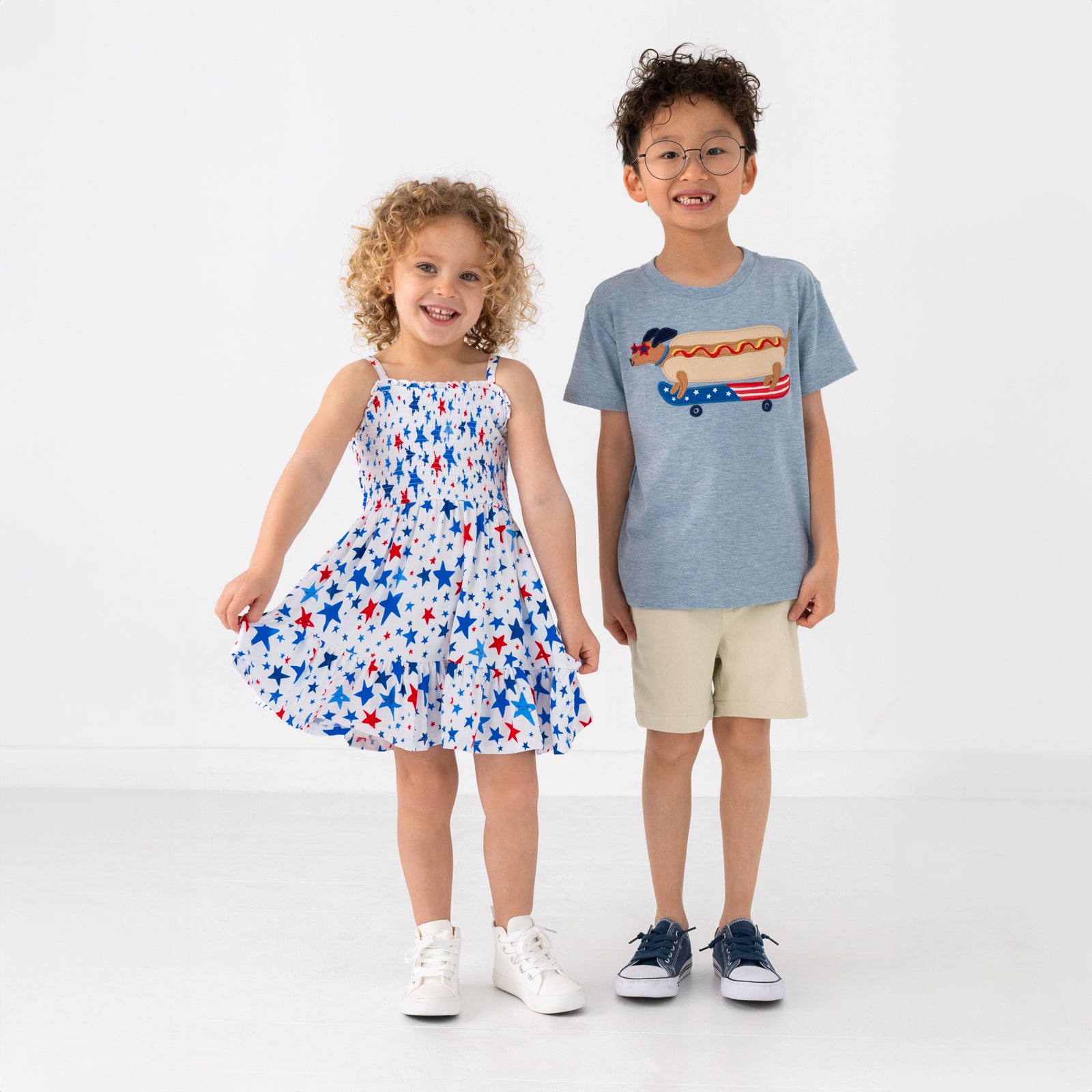 Bright Stars Smocked Dress、mySite、g9winljtr