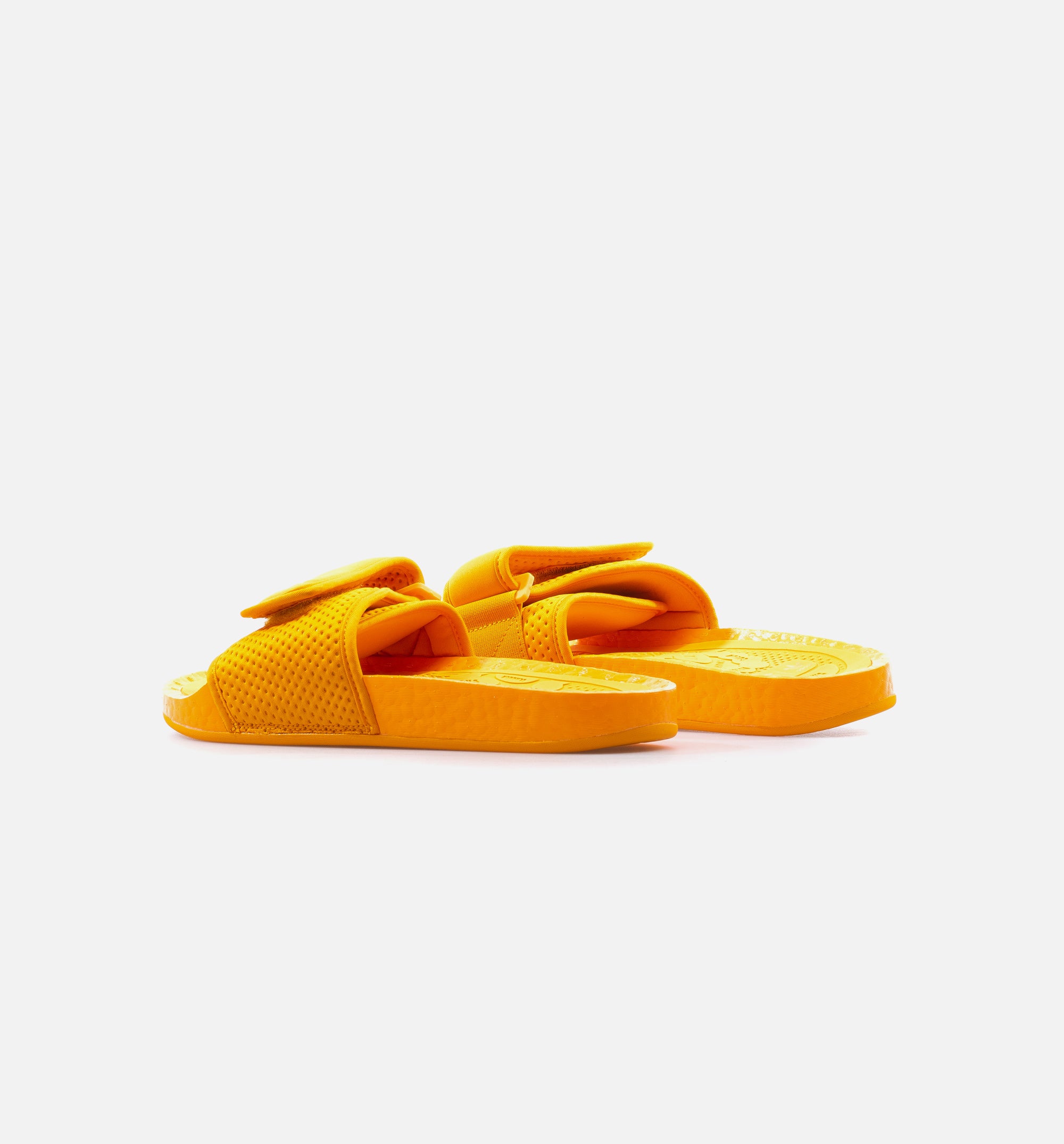 Pharrell Williams Boost Mens Slides - Orange、mySite、dreamappss