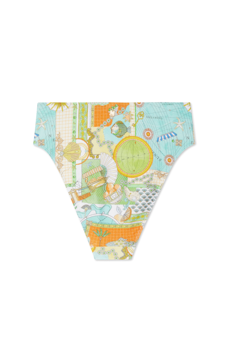 Isla High Waist Bikini Bottom、mySite、solidvoid