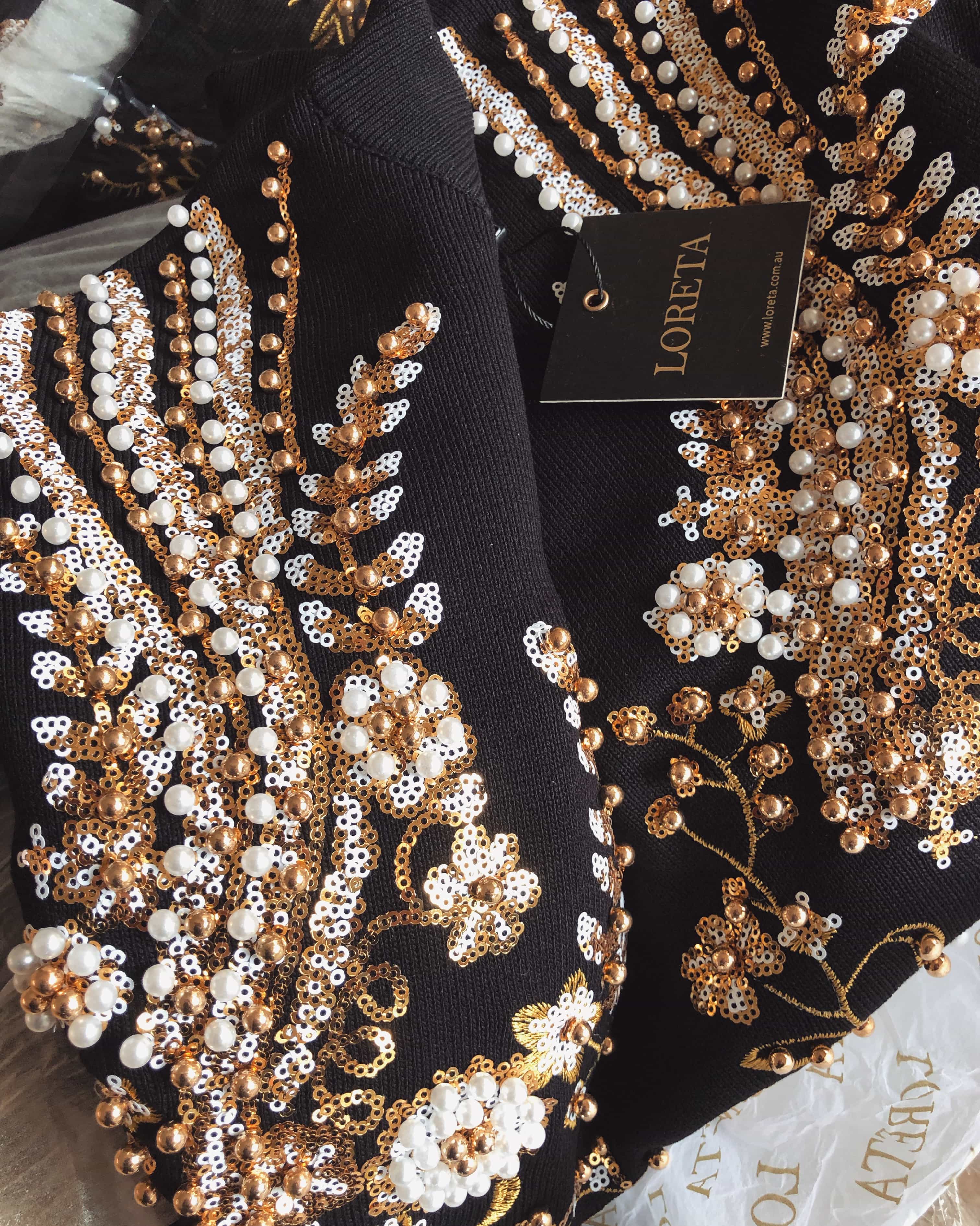  Sequinned & Beaded Tracksuit (2 Piece Set)、mySite、merchandisen