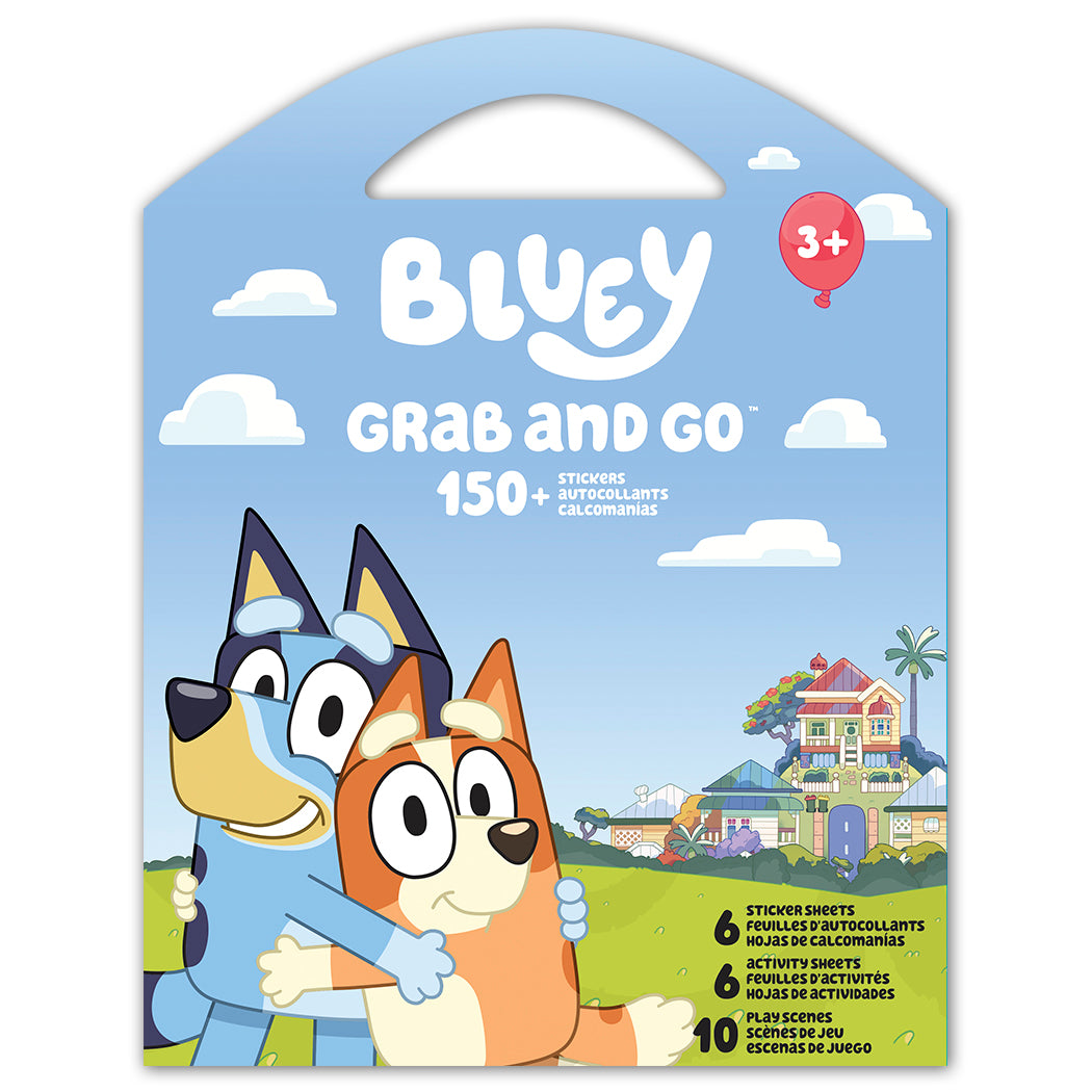  Bluey Grab and Go Sticker Activity Kit、mySite、ghnorth