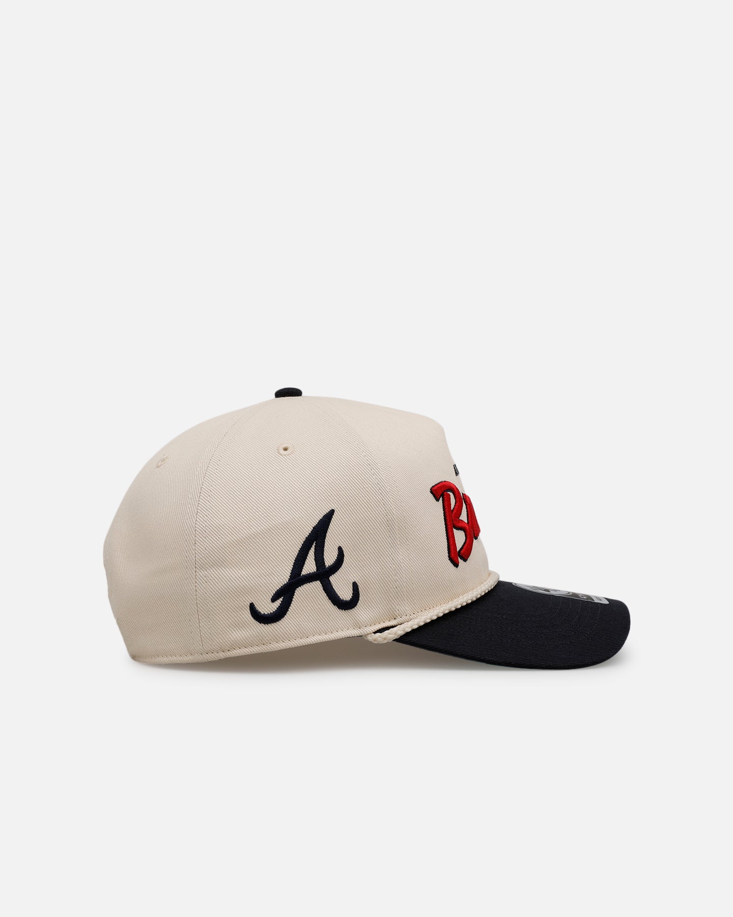 47 Brand Atlanta Braves 'MLB Opening Day' Script Hitch Snapback Natural、mySite、zt4zffjzw
