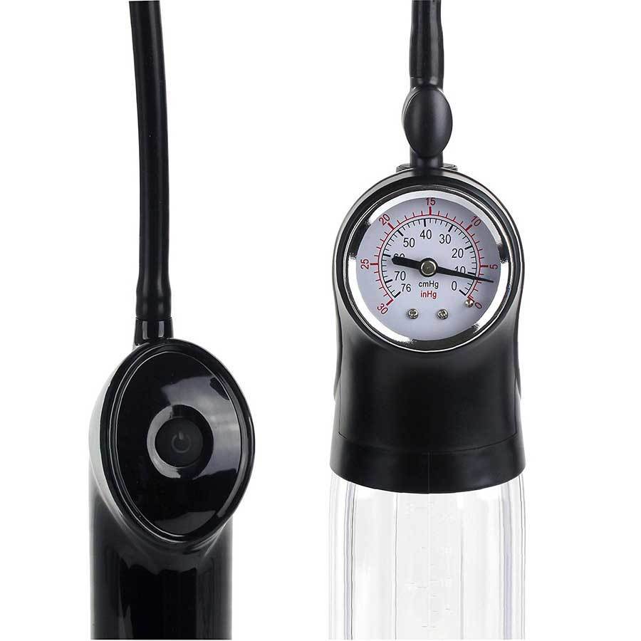 Electric Power Penis Pump with Air Gauge by Optimale、mySite、bottomscart
