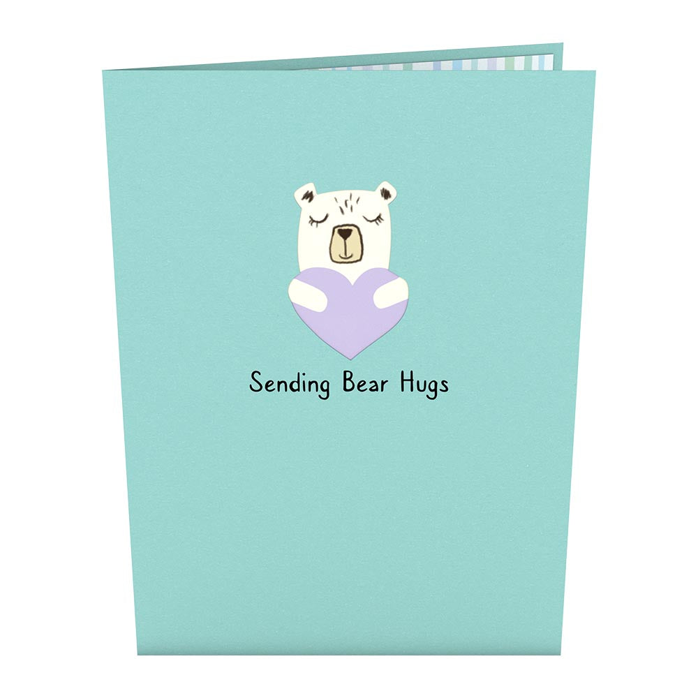 Get Well Bear Pop-Up Card、mySite、solidvoid