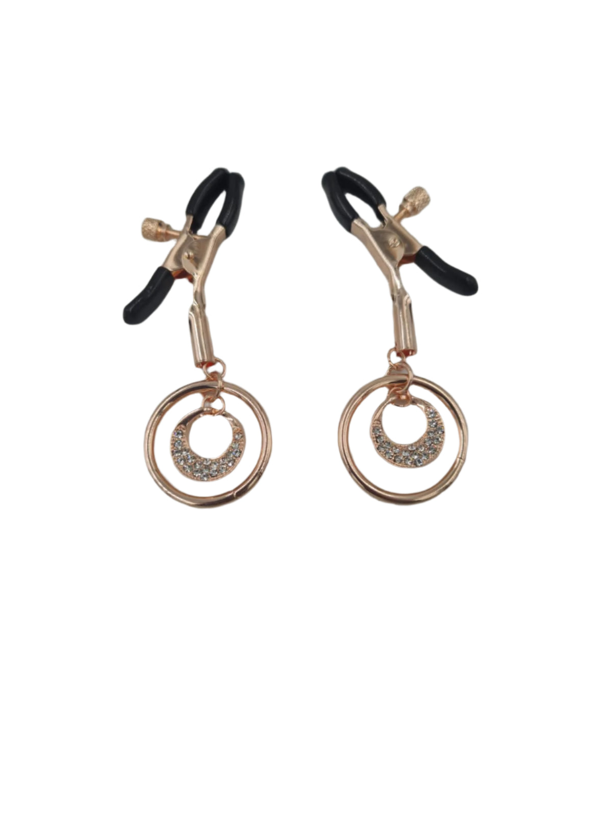 Fetish Nipple Clamps | Rose Gold | Adjustable、mySite、bottomscart