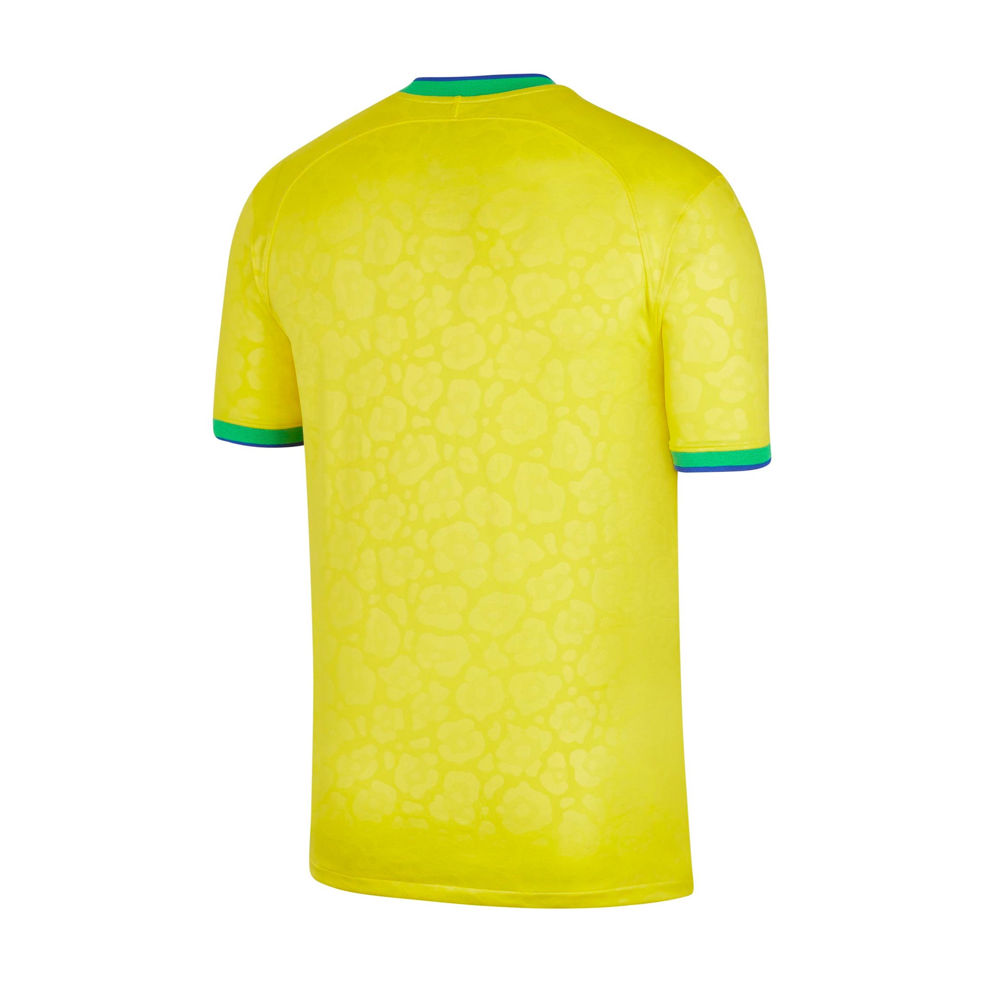 Nike Men's Brazil 2022/23 Home Jersey Dynamic Yellow/Paramount Blue、mySite、noshort