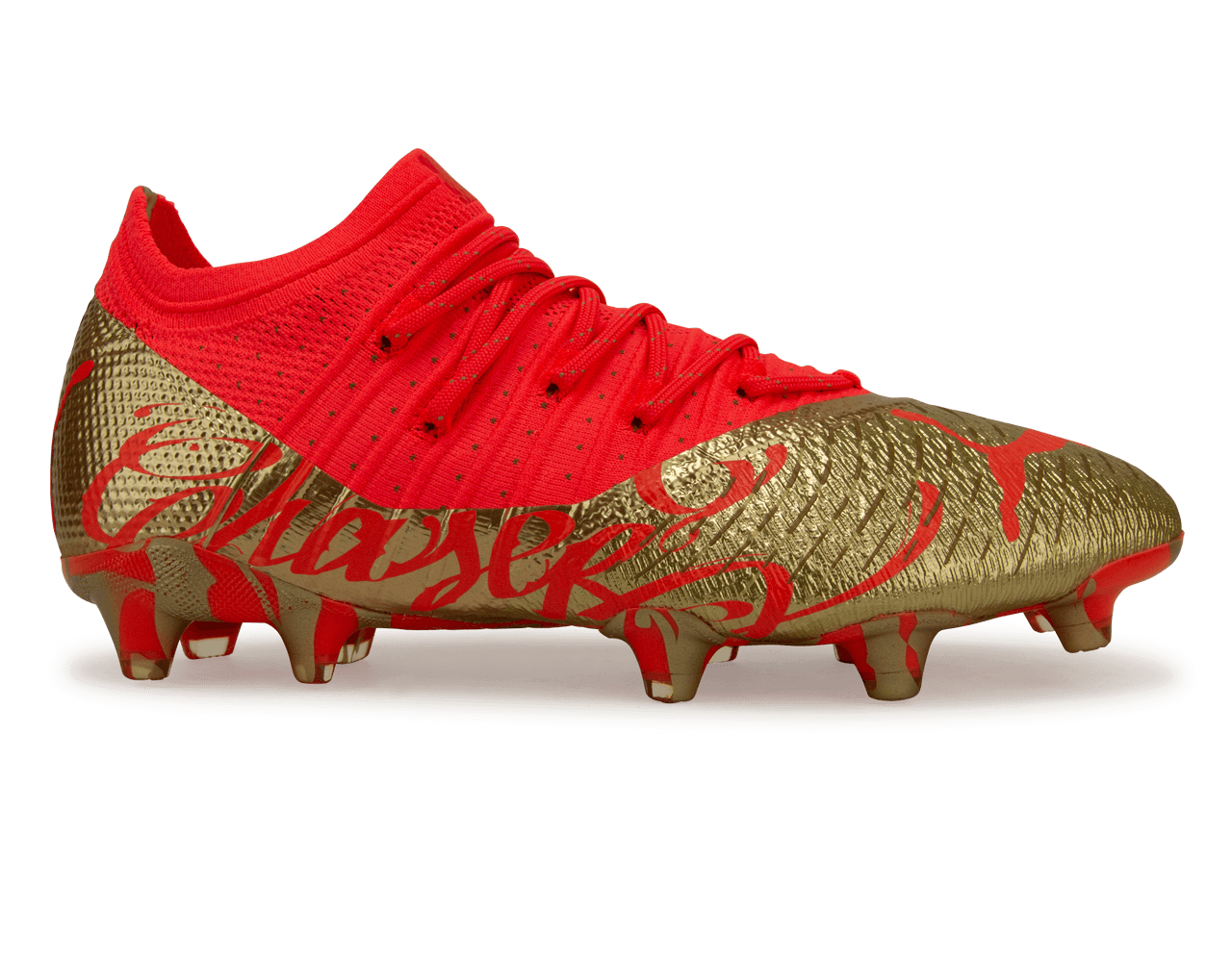 PUMA Men's Future 1.4 Neymar Jr FG/AG Fiery Coral/Gold、mySite、bottomscart