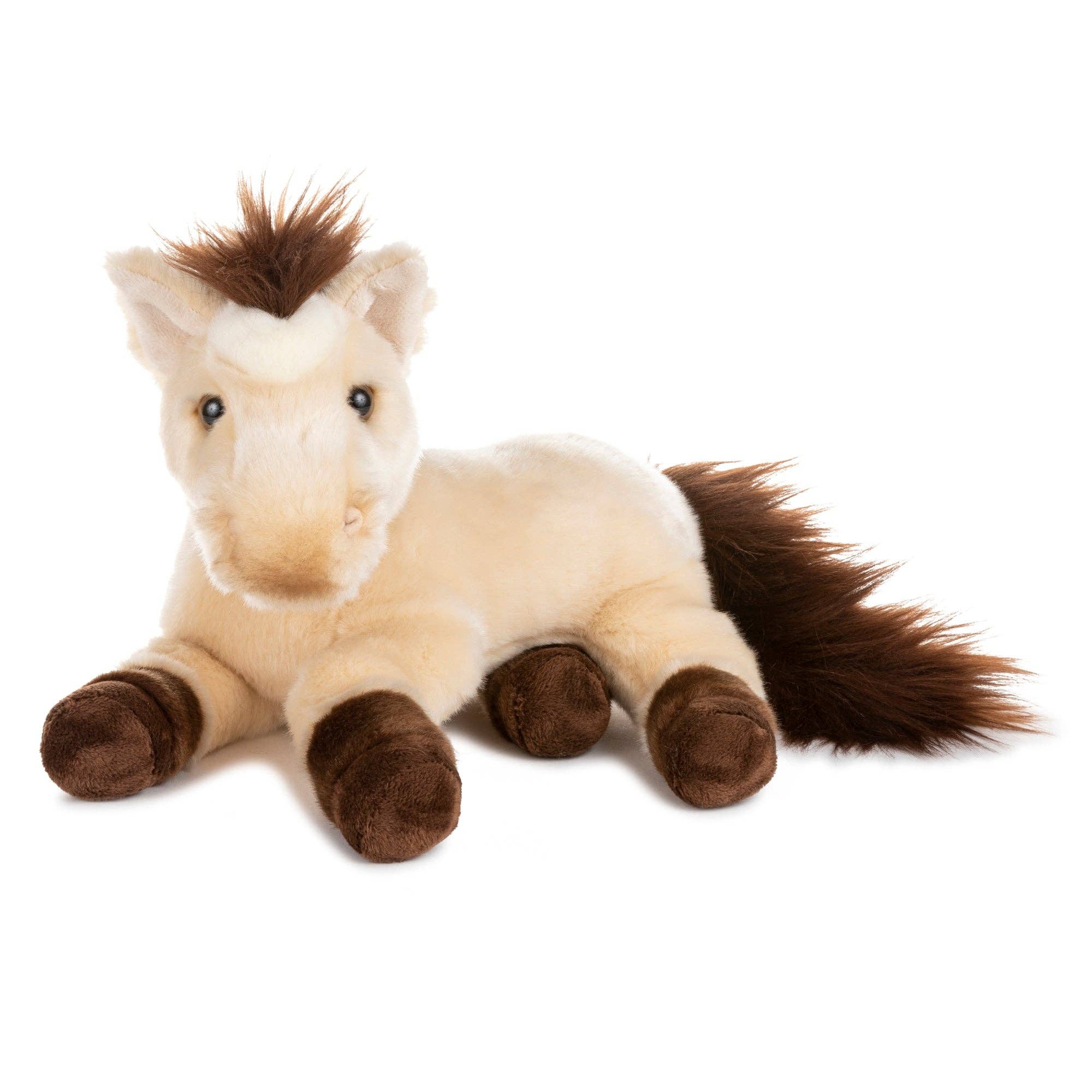 Dunn Color Plush Horse Toy 12 by Wildlife Tree、mySite、g9winljtr