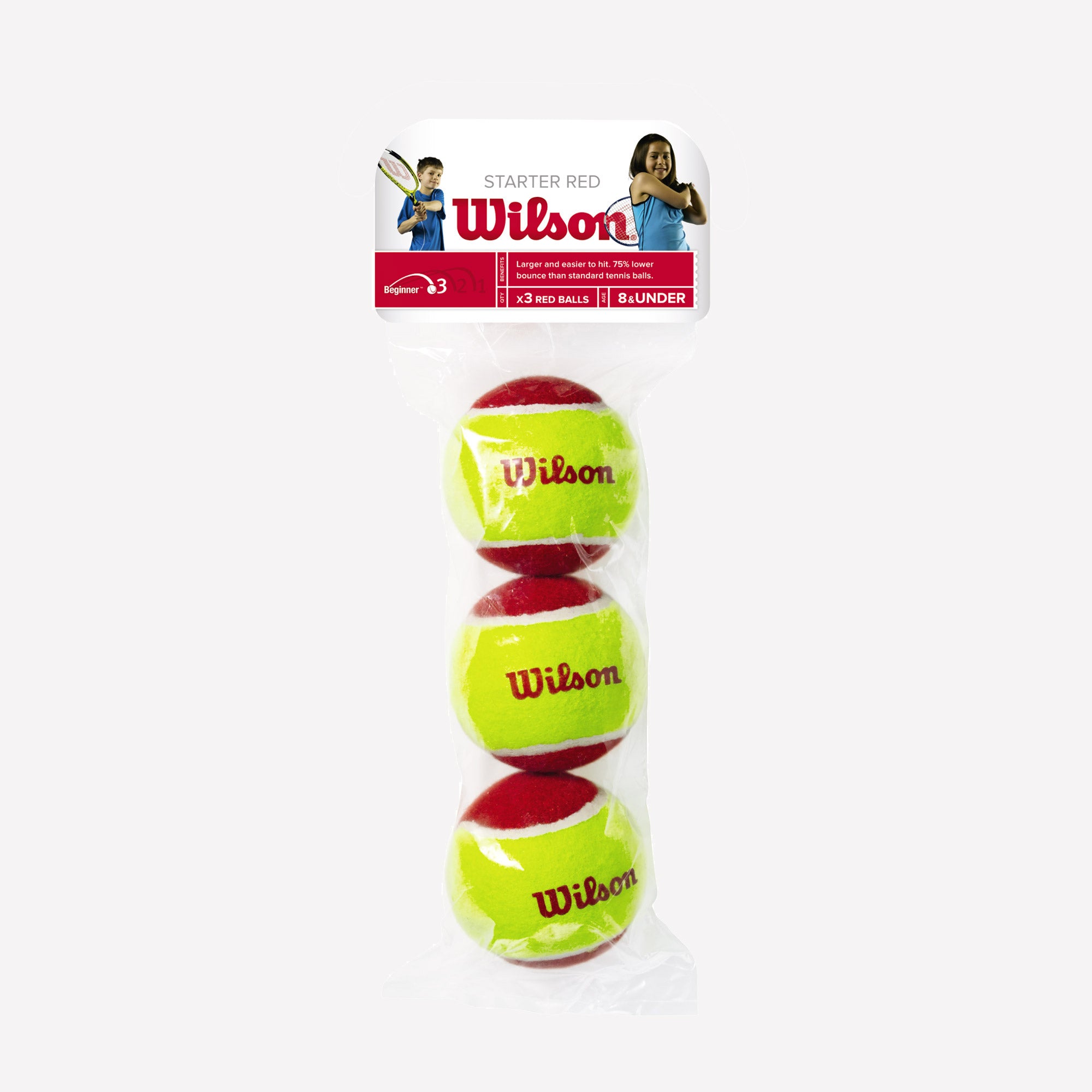 Wilson Starter Red 3 Tennis Balls