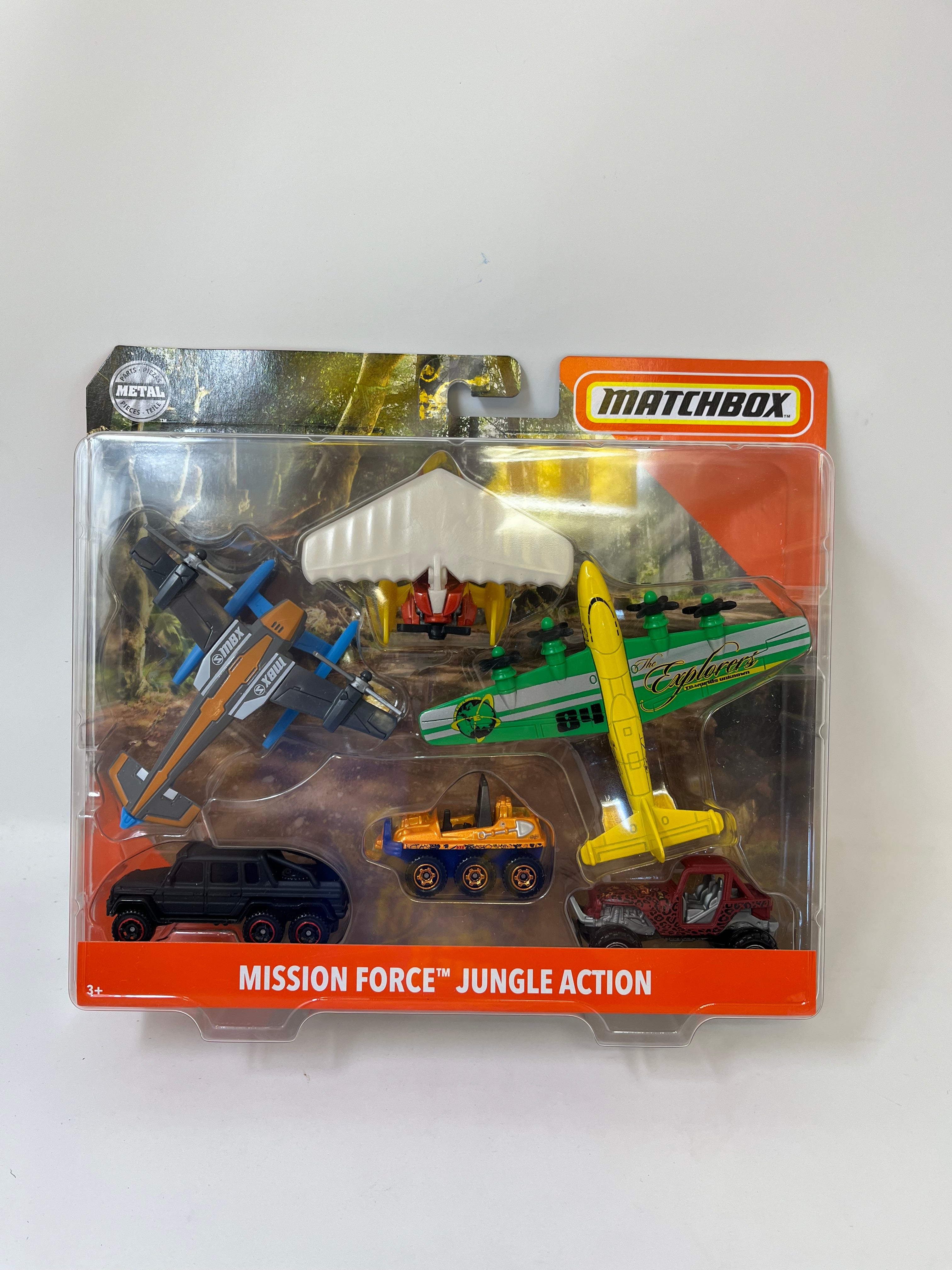 Jungle Action 6-Pack * Matchbox Mission Force Series、mySite、hgirdovlk