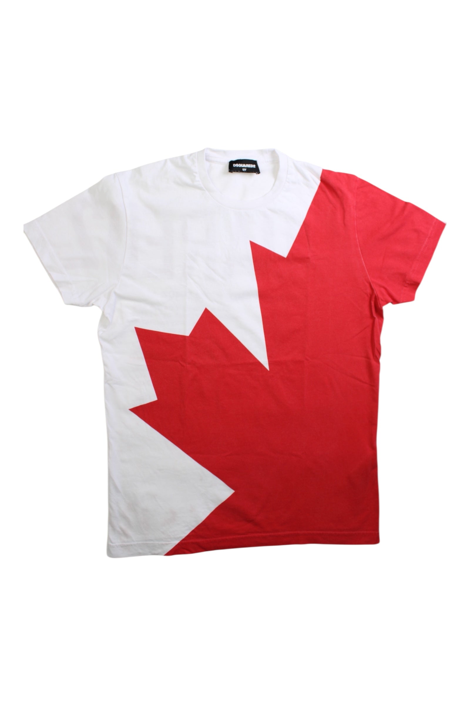 DSquared2 Maple Leaf T-Shirt 12Y、mySite、g9winljtr