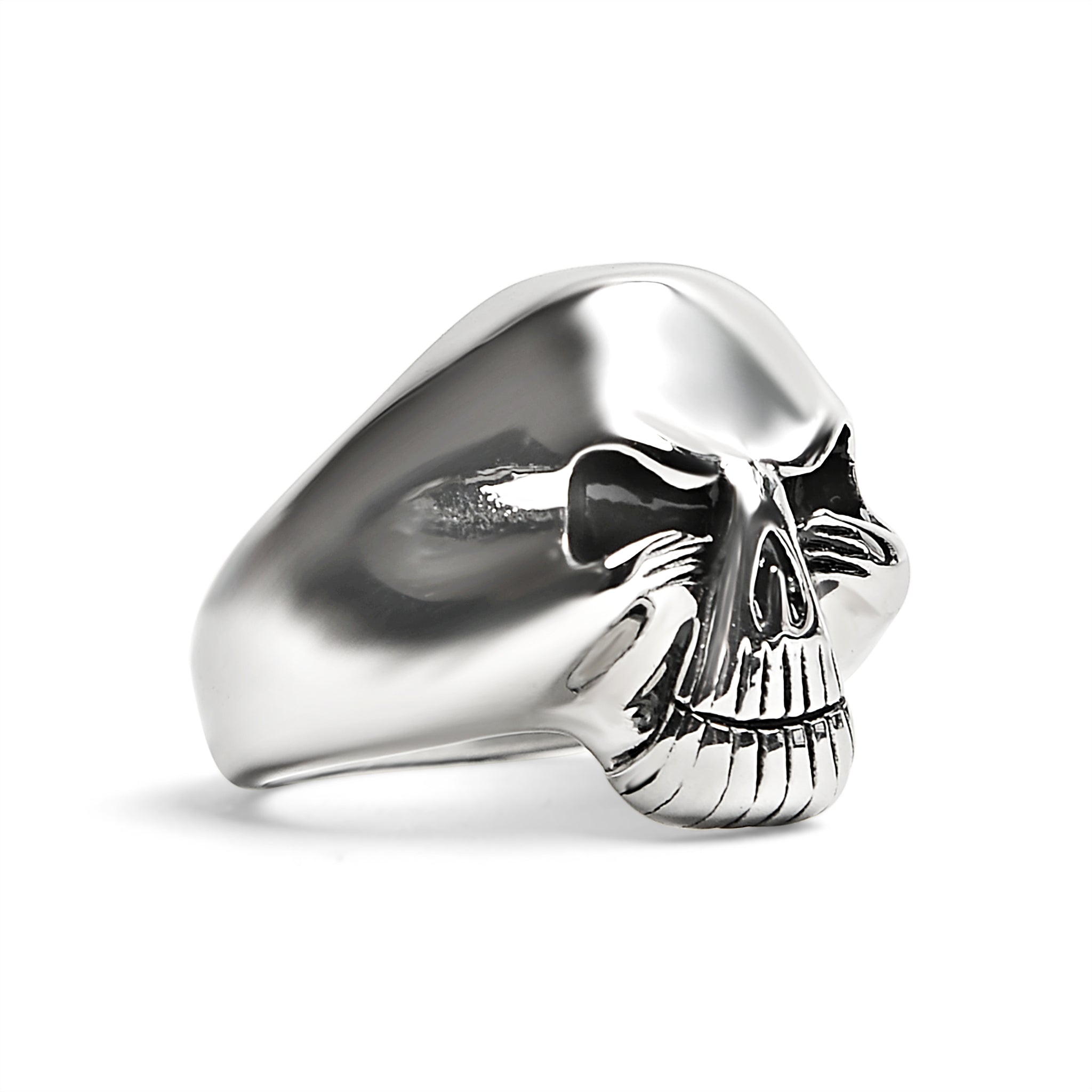 Polished Skull Stainless Steel Ring / SCR2010、mySite、dreamappss