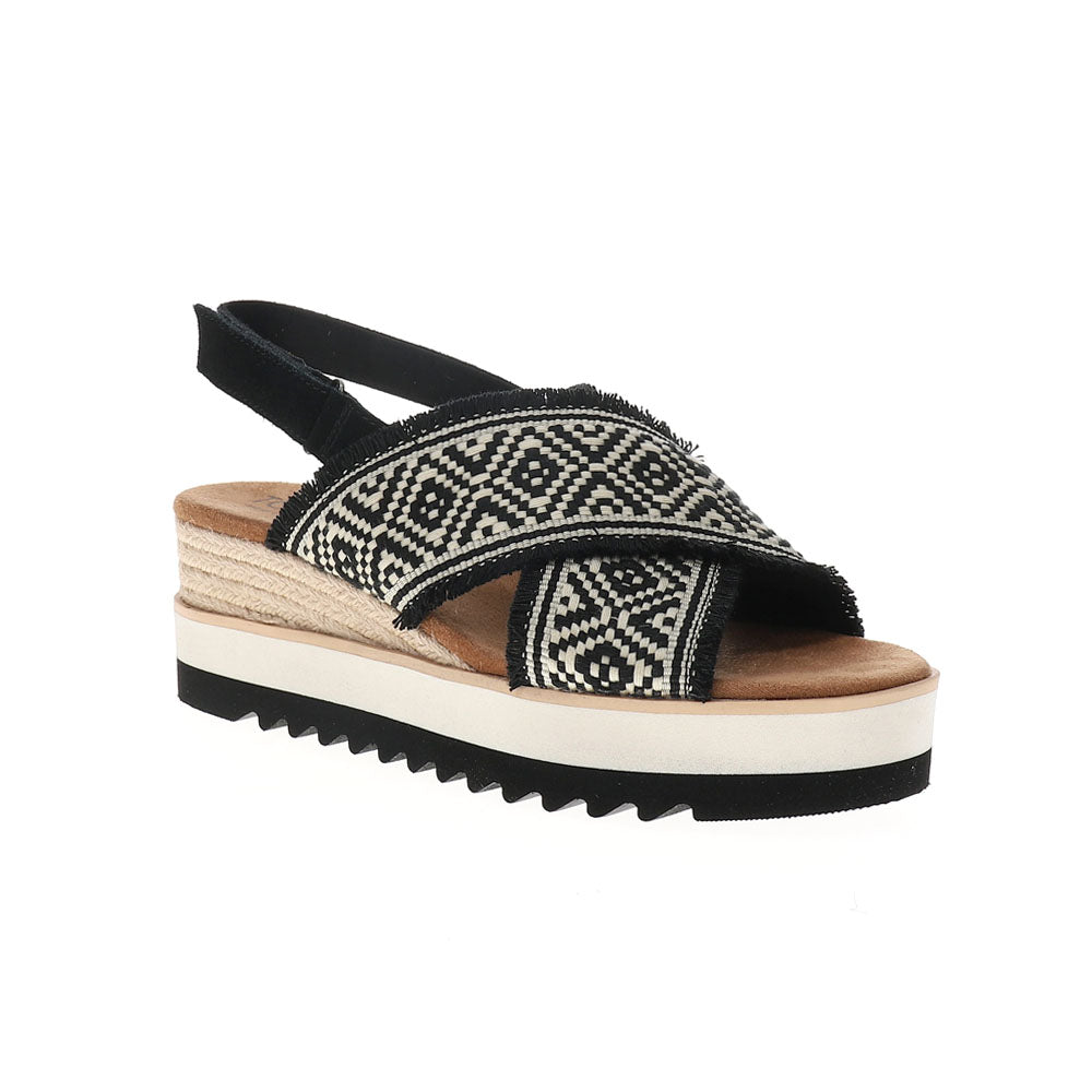 Diana Crossover Southwest Platform Espadrille Wedge Sandals、mySite、gtrtttuynbv