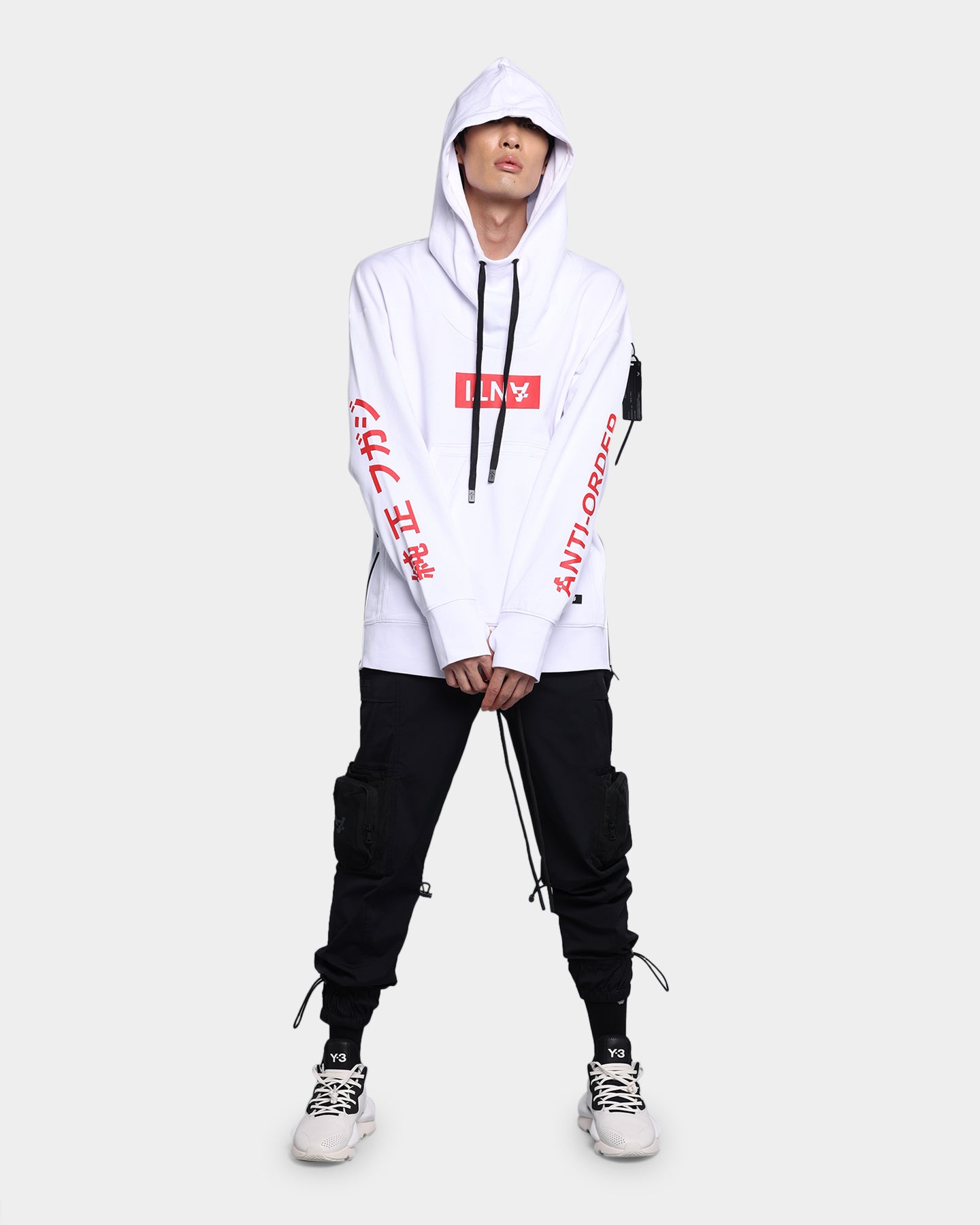 The Anti Order A10 Hyphen Hoodie White/Red、mySite、zt4zffjzw
