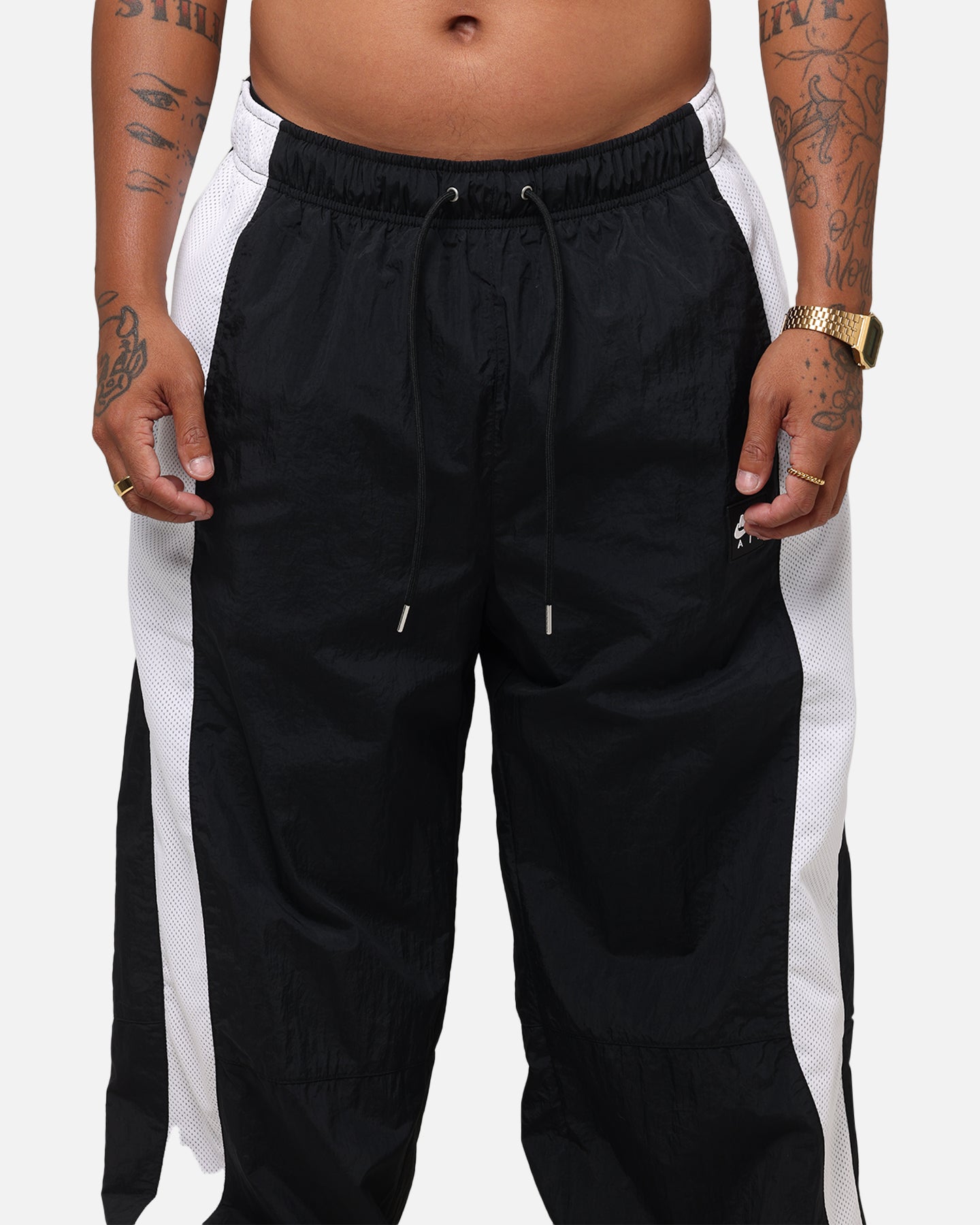 Nike Air Woven Pants Black/White/White、mySite、zt4zffjzw