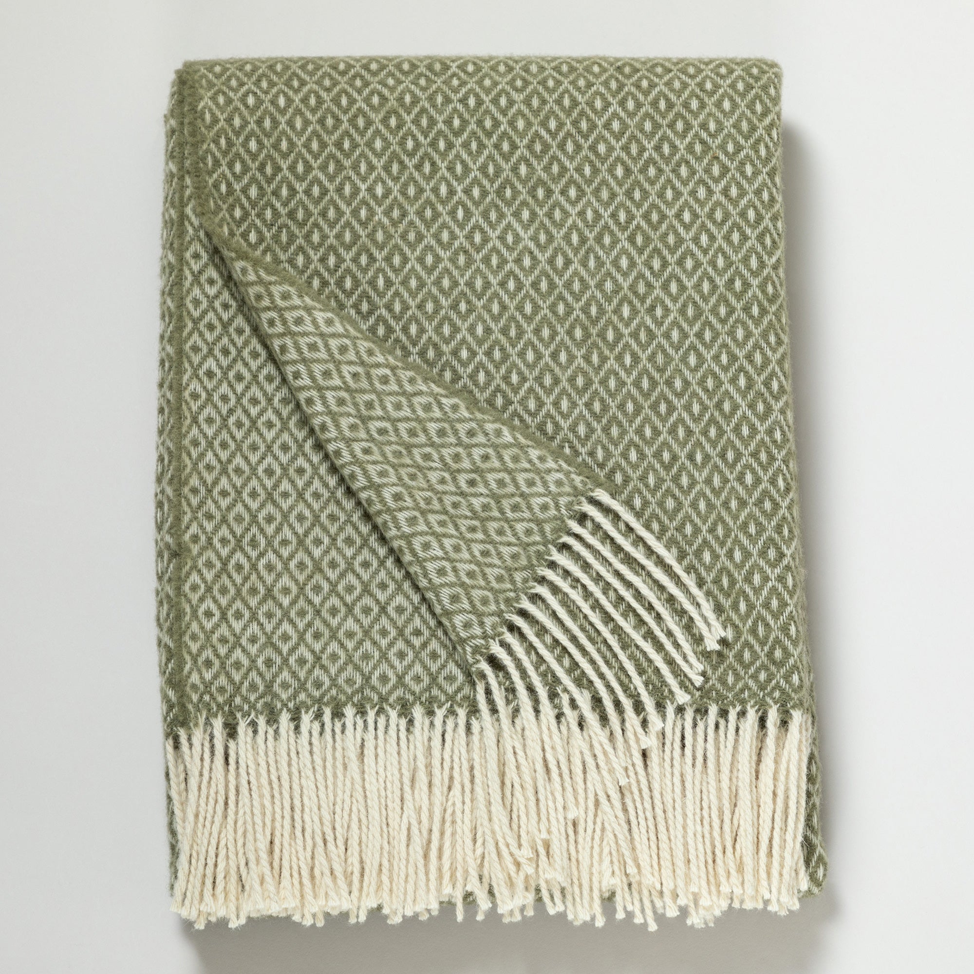 Ukrainian 100% Wool Fringed Throw Blanket、mySite、camillekostekn