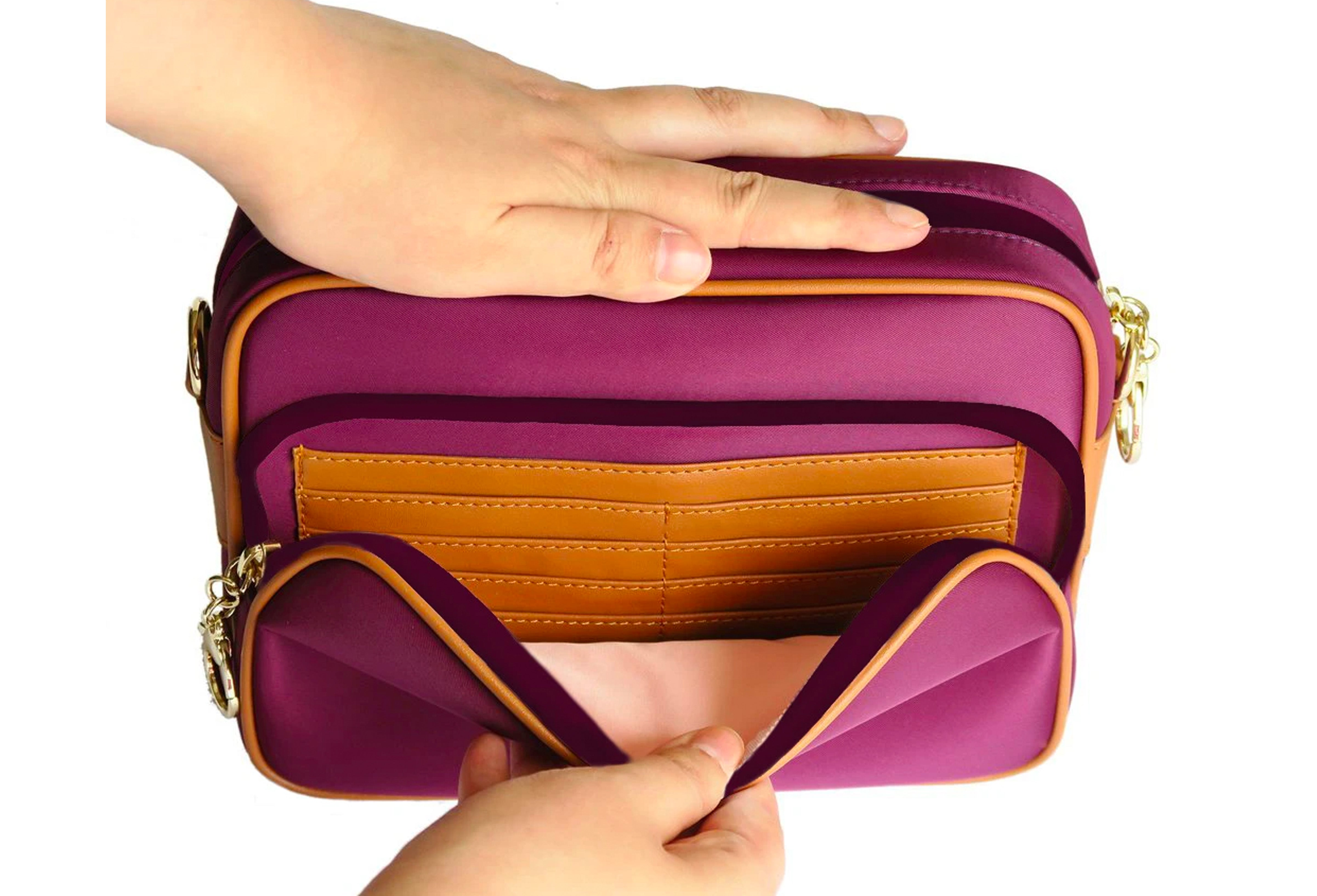 Crissy Full Crossbody with Classic Clasps Strap、mySite、garagedoors4me