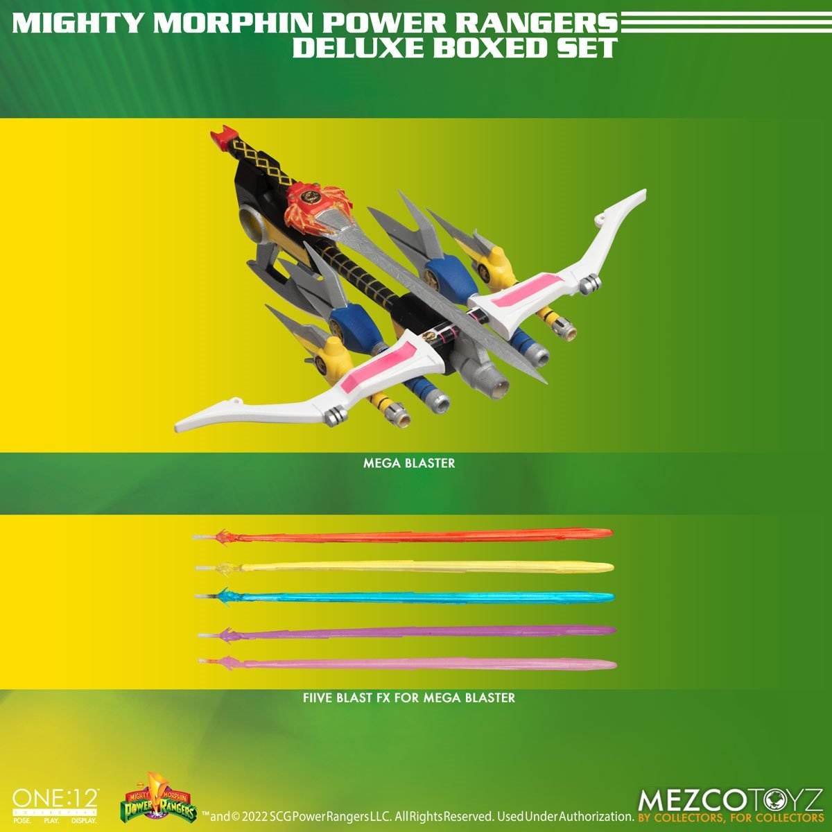 Mighty Morphin Power Rangers Mezco One:12 Collective Deluxe Box Set、mySite、hgirdovlk