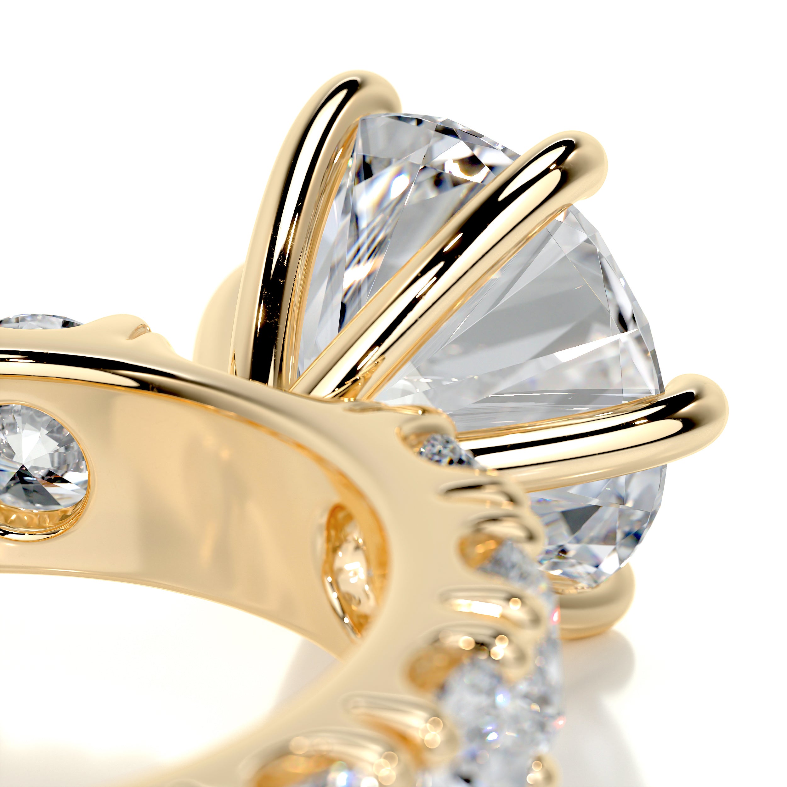 Molly Diamond Engagement Ring -18K Yellow Gold、mySite、hinf8tx79