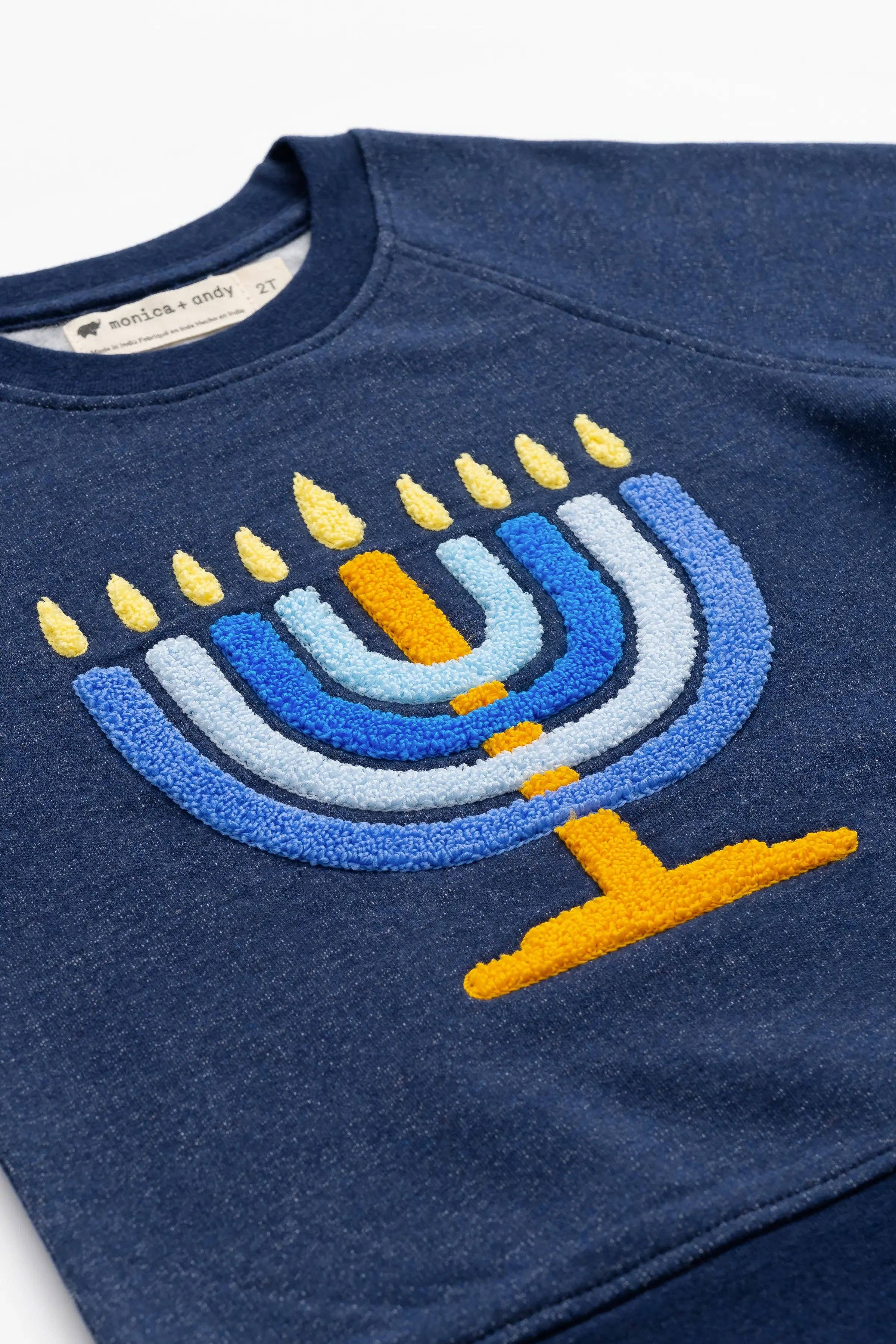 Baby Menorah Sweatshirt and Pants Set by Monica + Andy - (Sizes 0 - 24M)、mySite、topwebapps