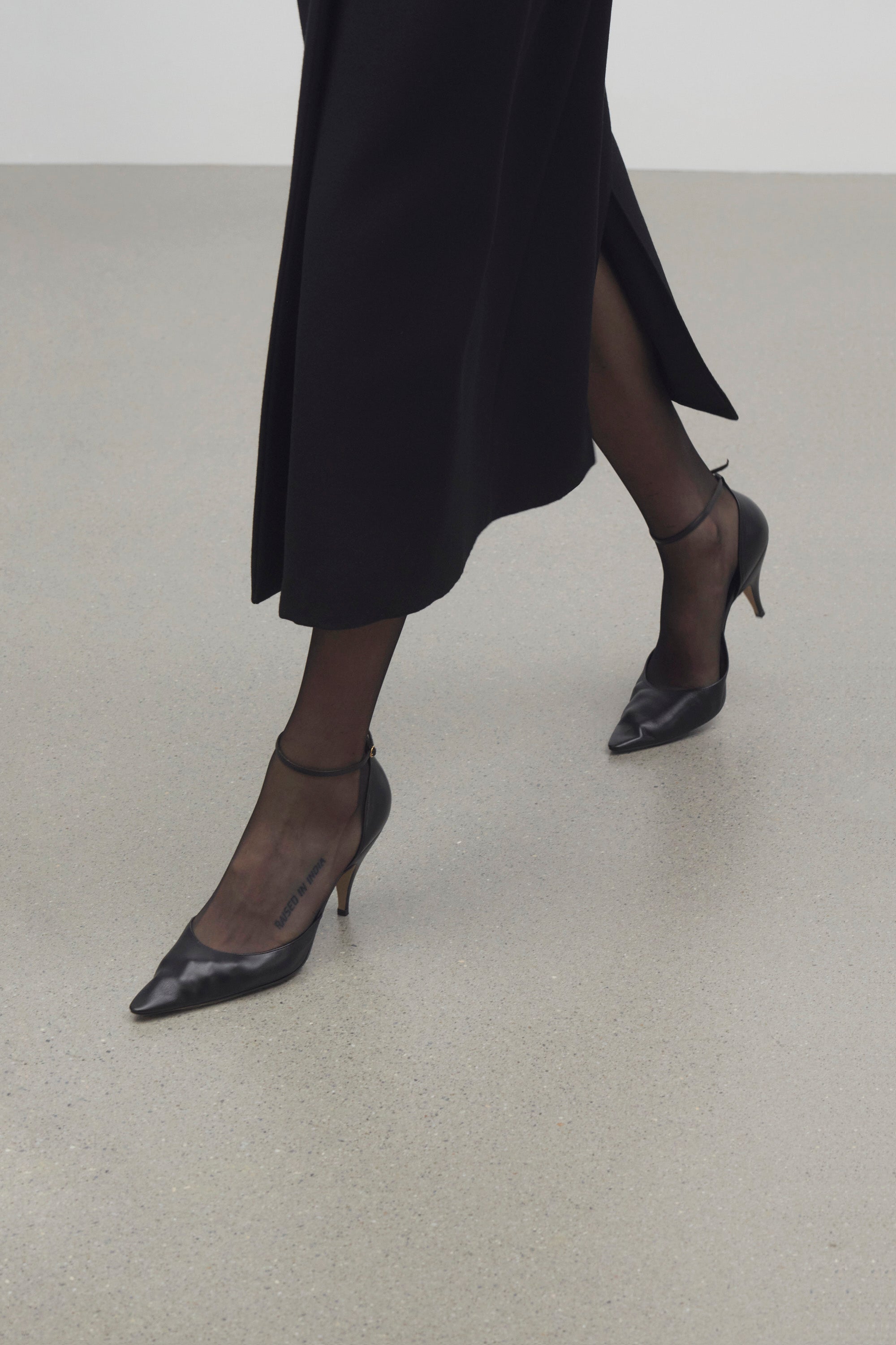 Liisa D'Orsay Pump in Leather、mySite、aoinhome