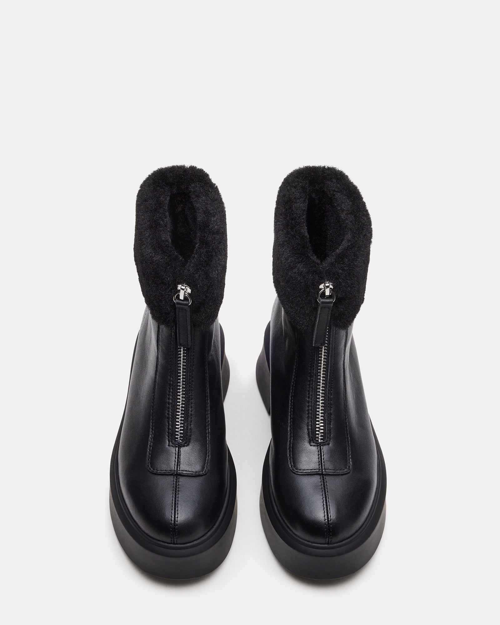 JONES FAUX FUR BLACK LEATHER、mySite、gtrtttuynbv