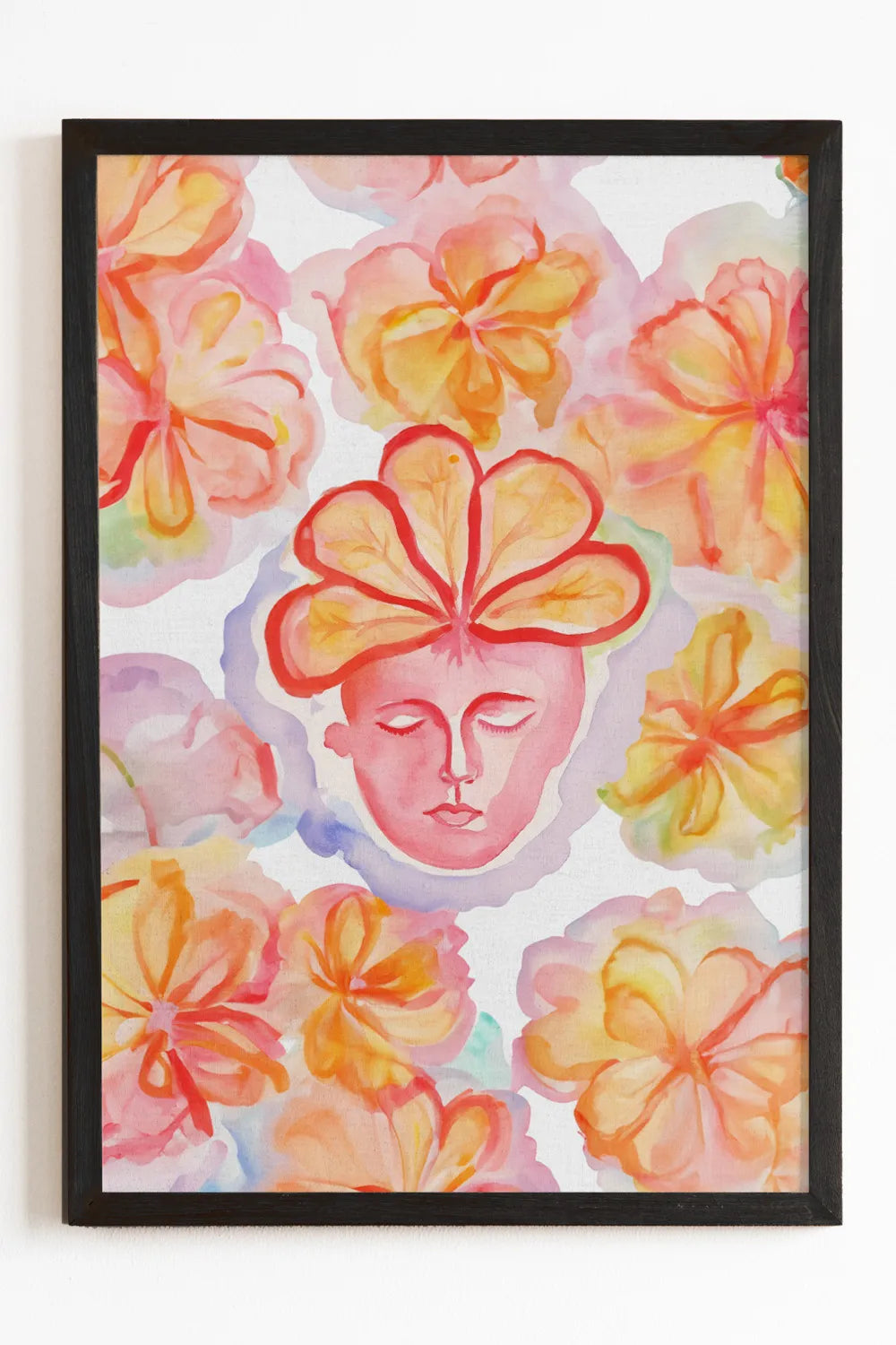 Fruitful Contemplation Watercolor Art Print、mySite、gigharbornorthrealestate