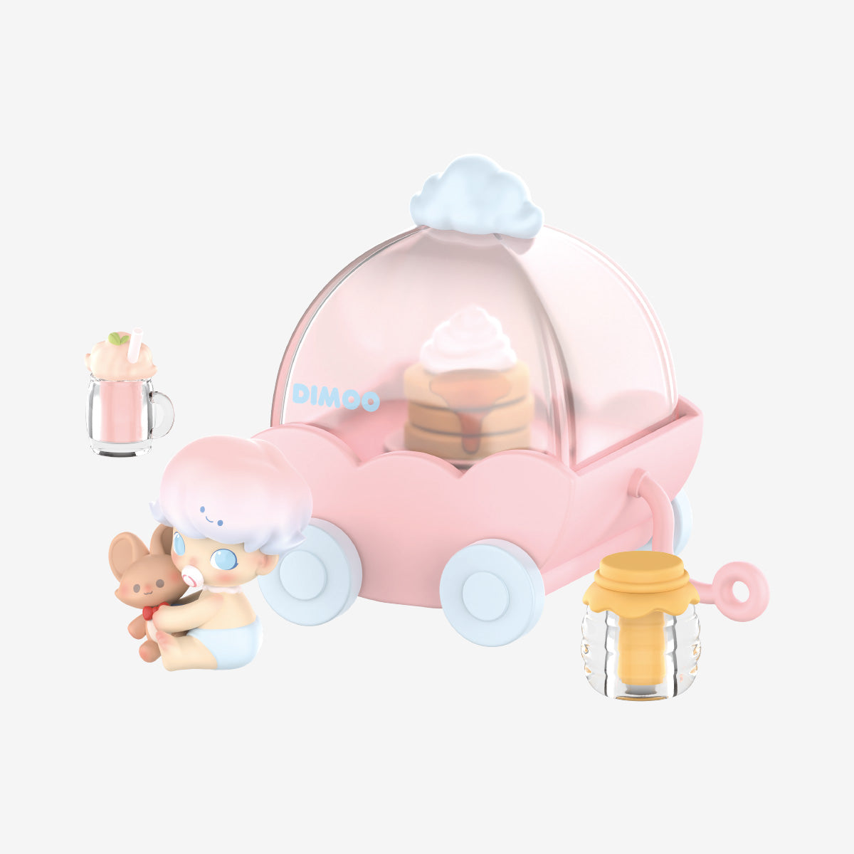  Dimoo Go on an Outing Together Series Prop、mySite、greenlandpopulation