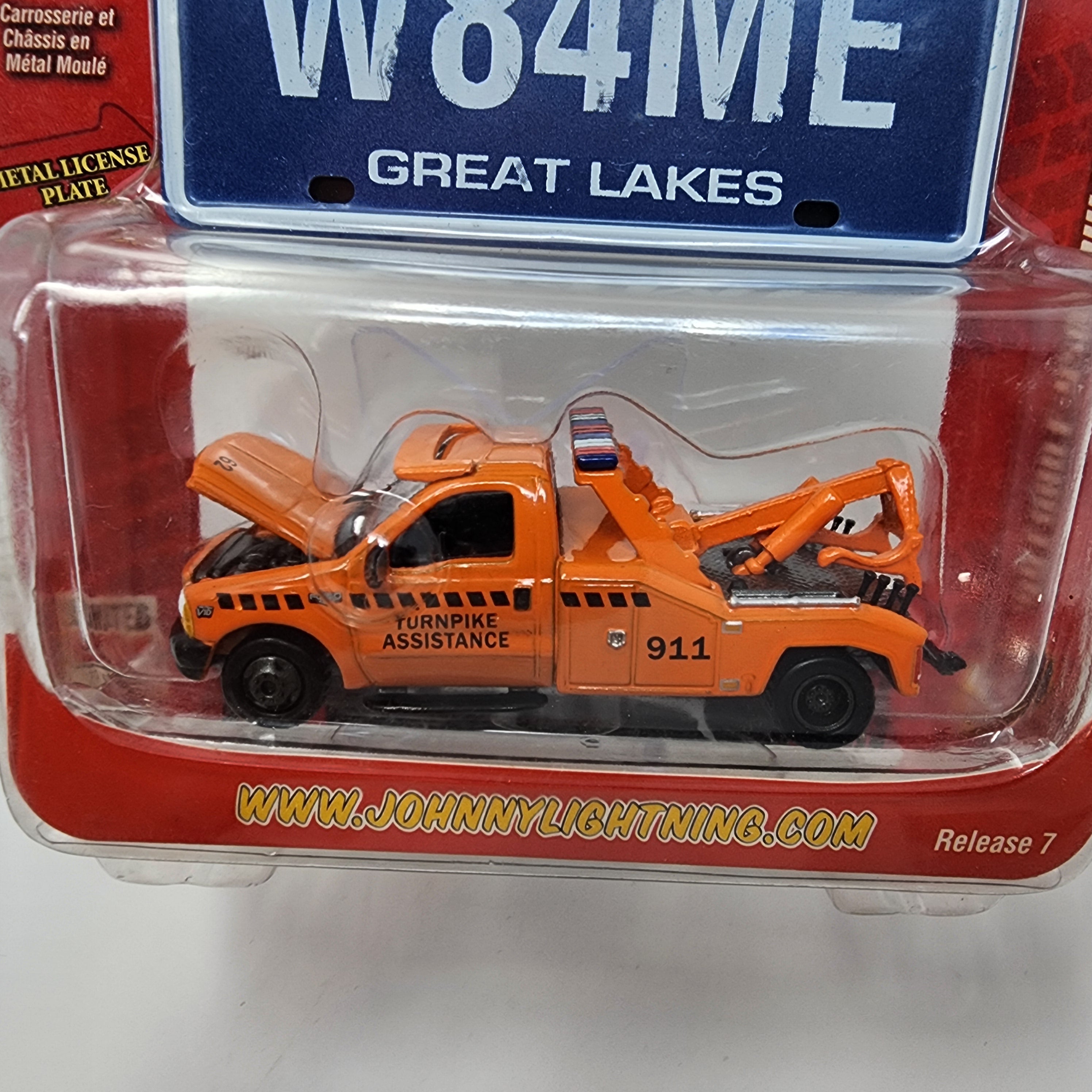 '99 Ford F-450 Tow Truck Turnpike Assistance * Johnny Lightning、mySite、hgirdovlk