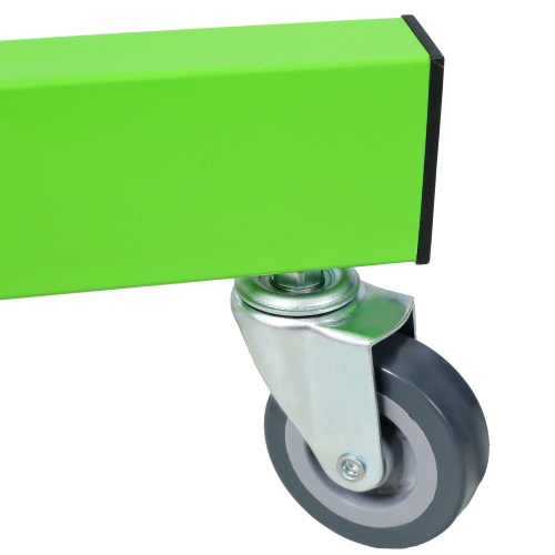 Adjustable Tear Down Work Table with Drawer for Garages, Repair Shops, and DIY, Portable, (4) 2.5" Swivel Casters, 220 Pound Capacity, Rubber Corners, Heavy Duty Steel,green、、eastwooduniform