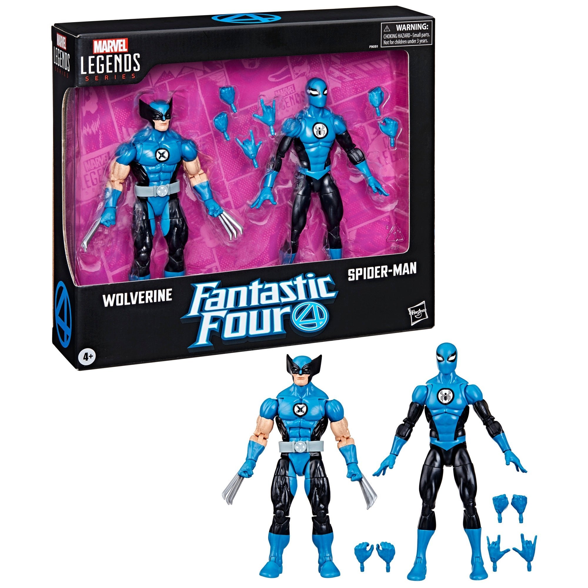 Marvel Legends Fantastic Four Wolverine & Spider-Man 2-Pack、mySite、hgirdovlk