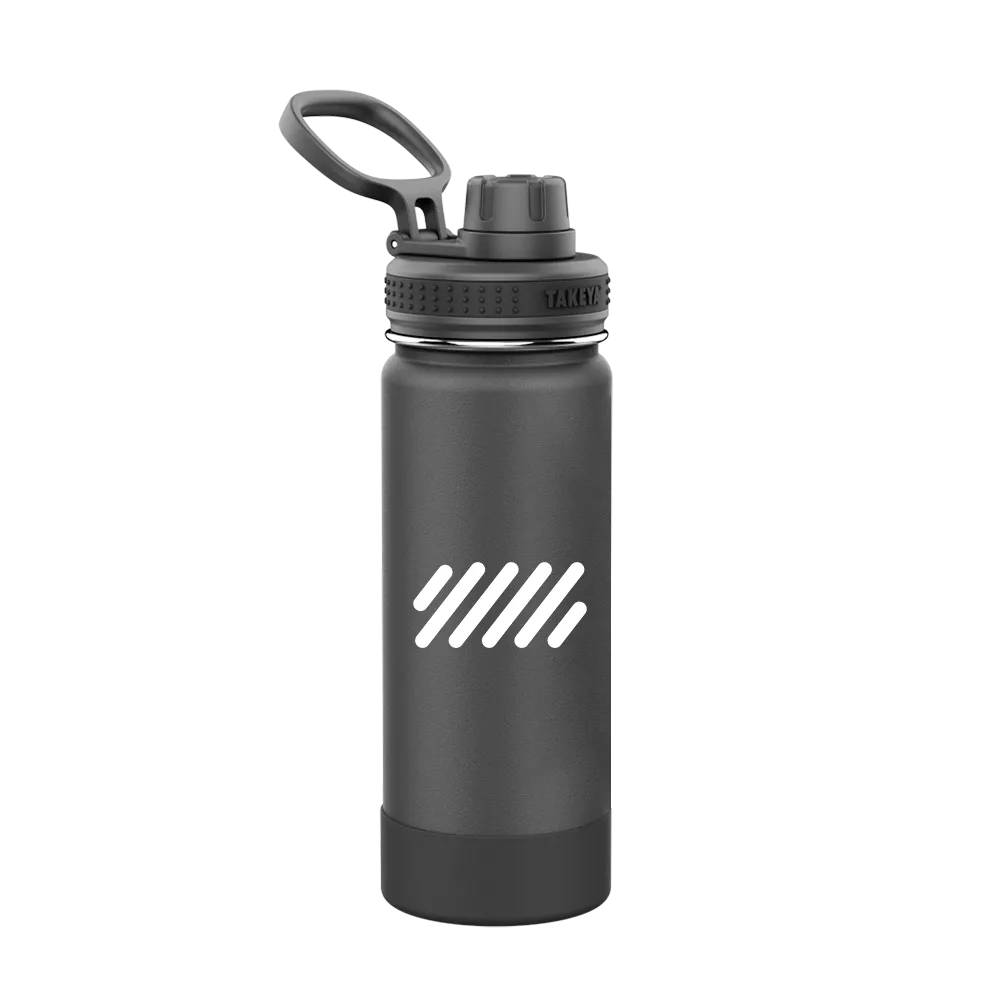 Takeya 18 oz Actives Water Bottle With Spout Lid、mySite、noshort