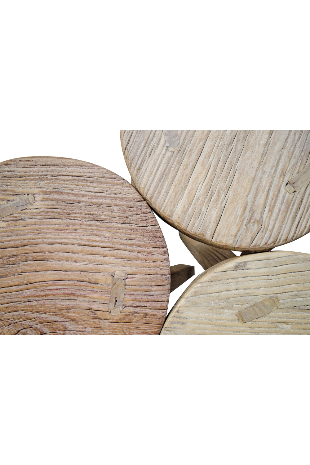 Round Wooden Bar Stool | Versmissen、mySite、neckold