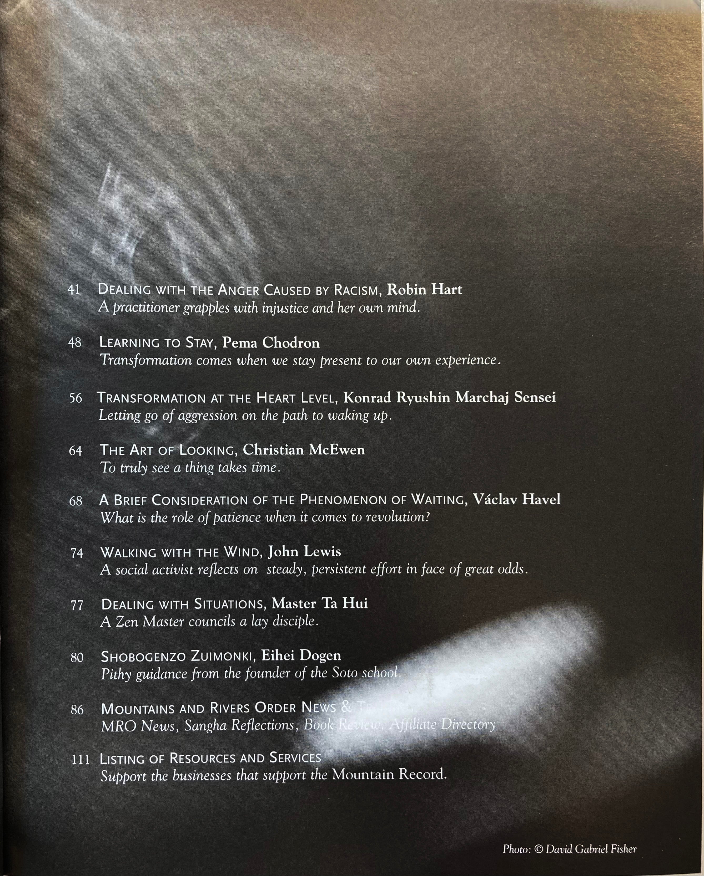 Patience - Mountain Record, Vol. 33.1, Fall 2014、mySite、topwebapps