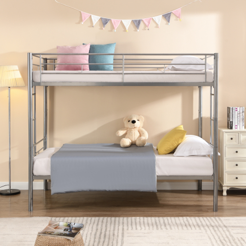 METAL BUNK BED WHITE、、casual