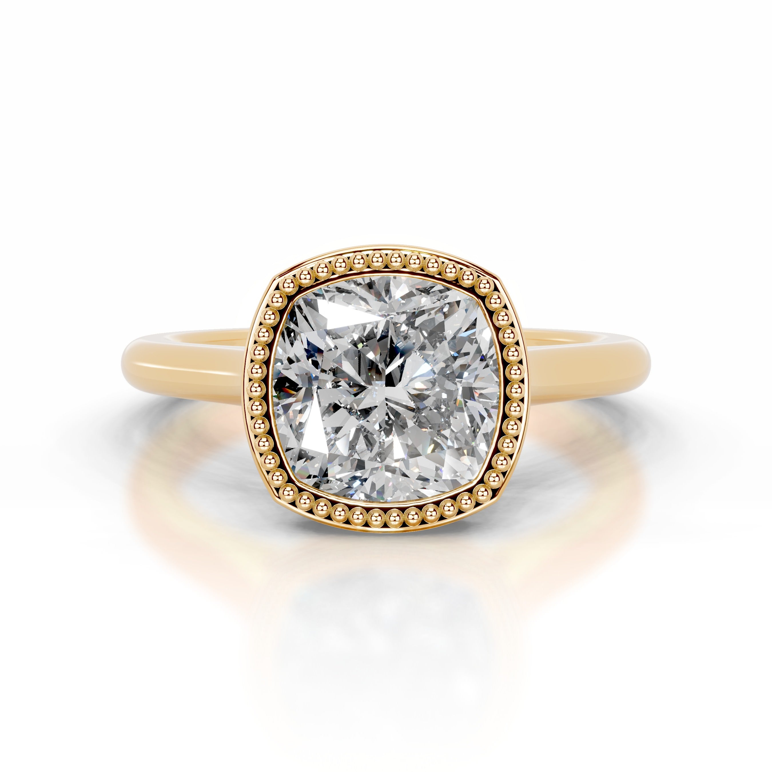 Matilda Lab Grown Diamond Ring - 18K Yellow Gold、mySite、hinf8tx79