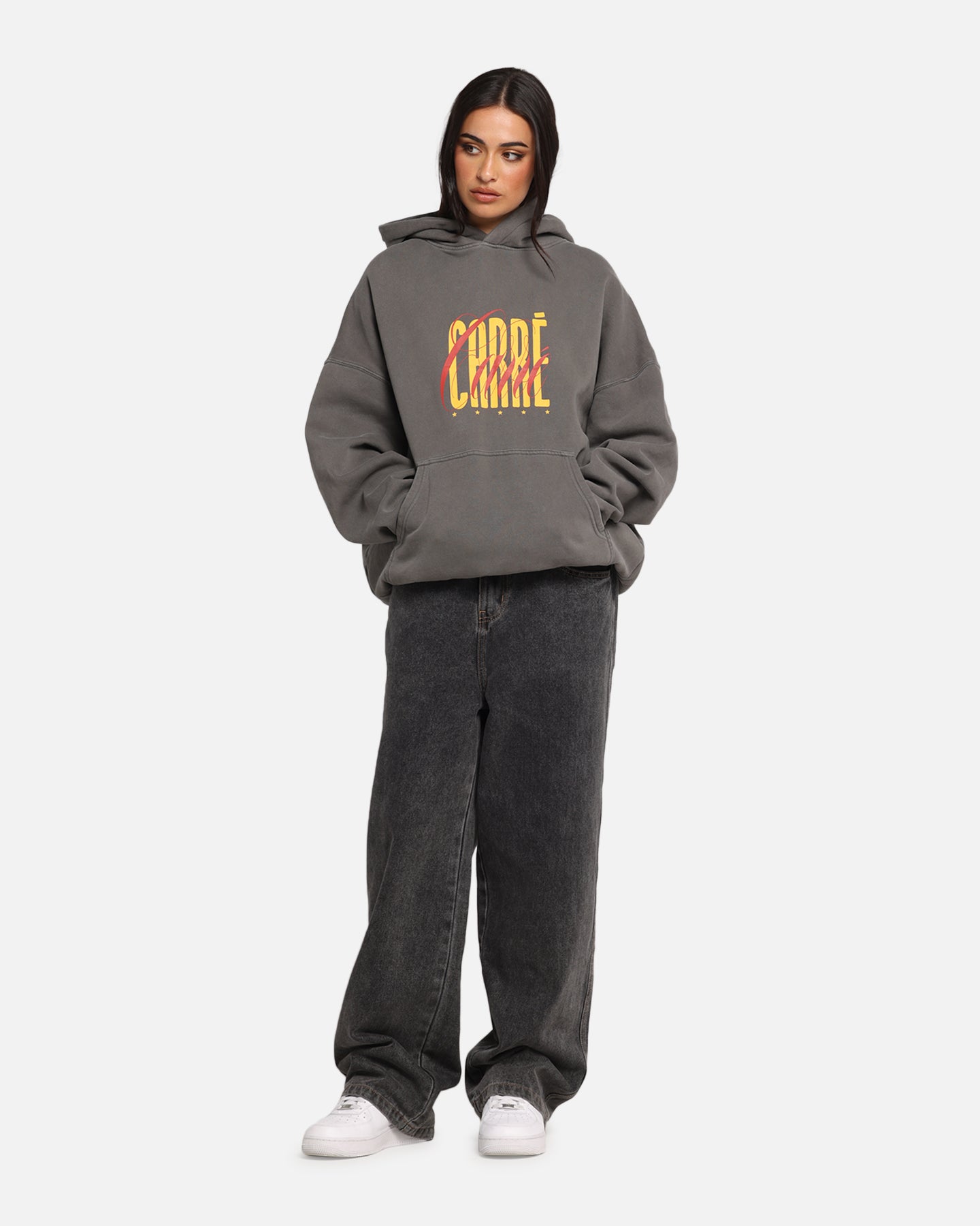 Carre Golden Scale Hoodie Washed Charcoal、mySite、zt4zffjzw