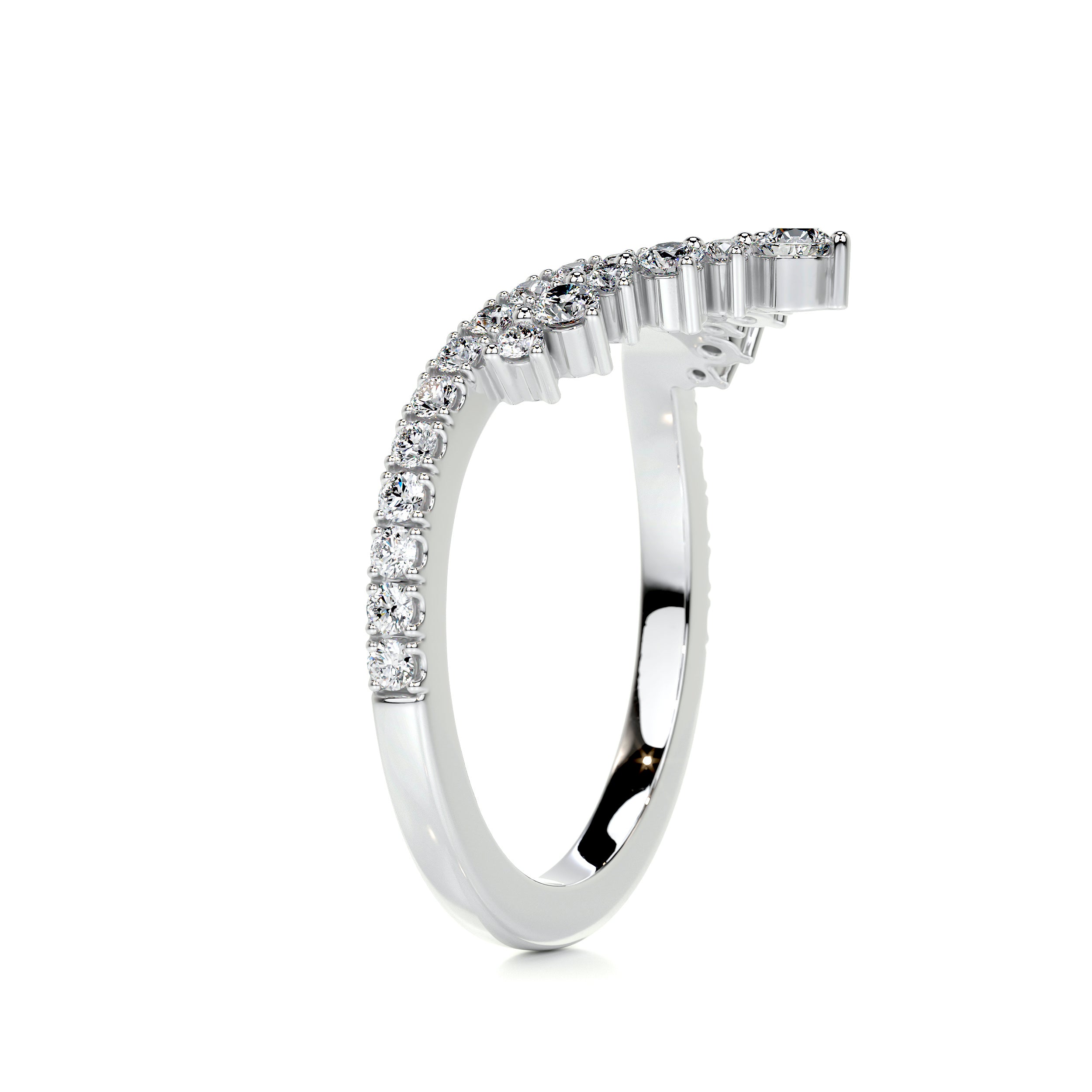 Mia Diamond Wedding Ring (0.50 Carat) -Platinum、mySite、hinf8tx79