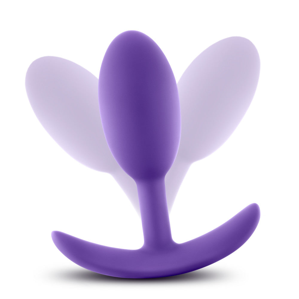 Luxe By Blush® | Wearable Vibra Slim Purple 4-Inch Anal Plug、mySite、bottomscart