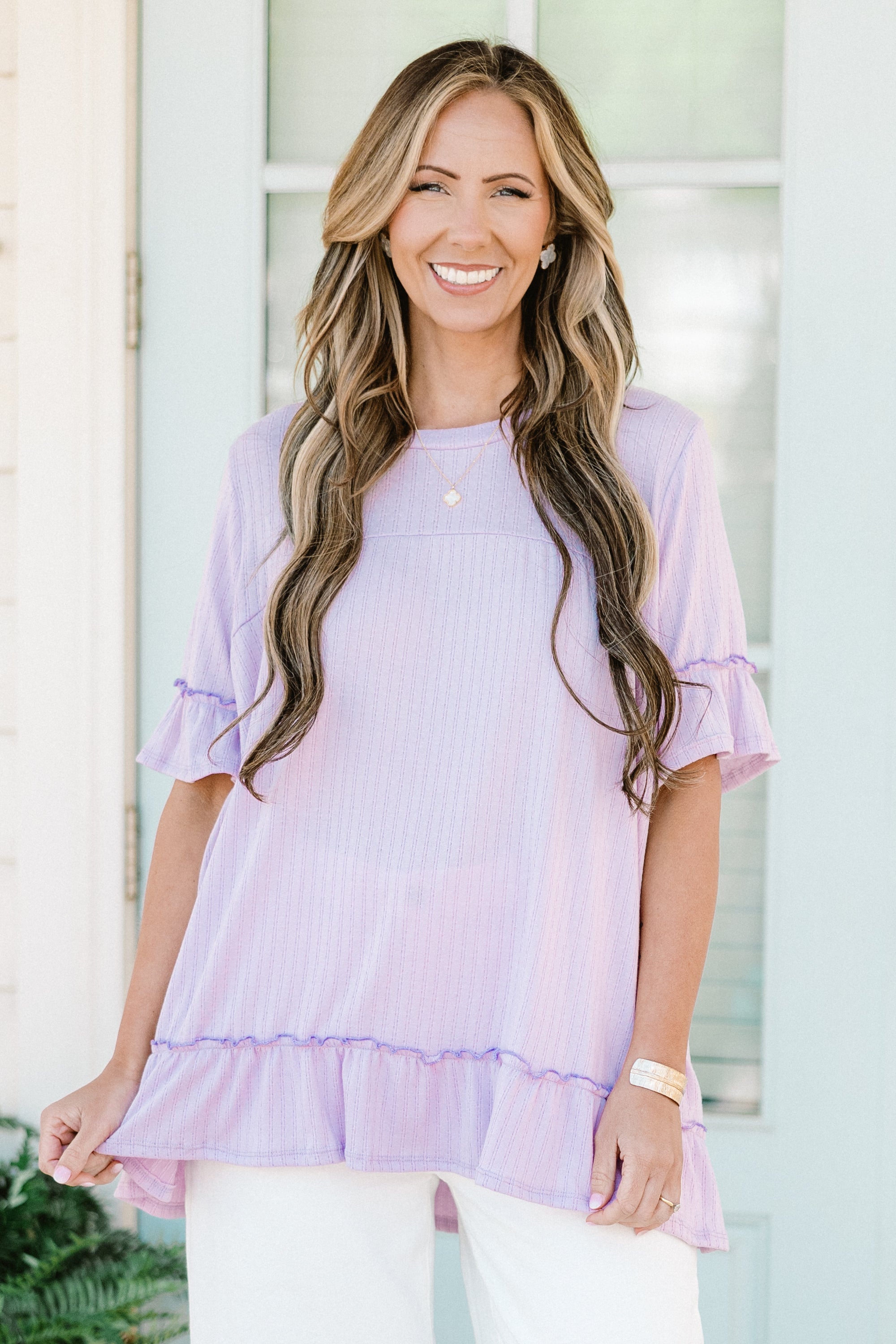  With All Honesty Top, Lavender、mySite、justintrudeaud