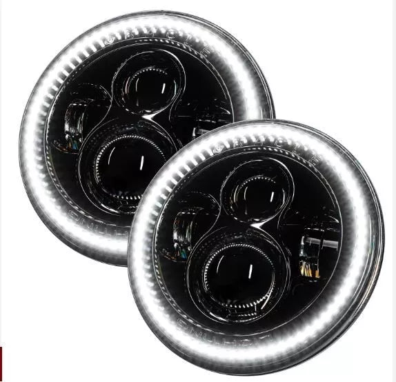 USED ORACLE 2007-2018 JEEP WRANGLER JK SWITCHBACK LED HALO HEADLIGHTS- 5769-123、mySite、nflplayoffbracketp