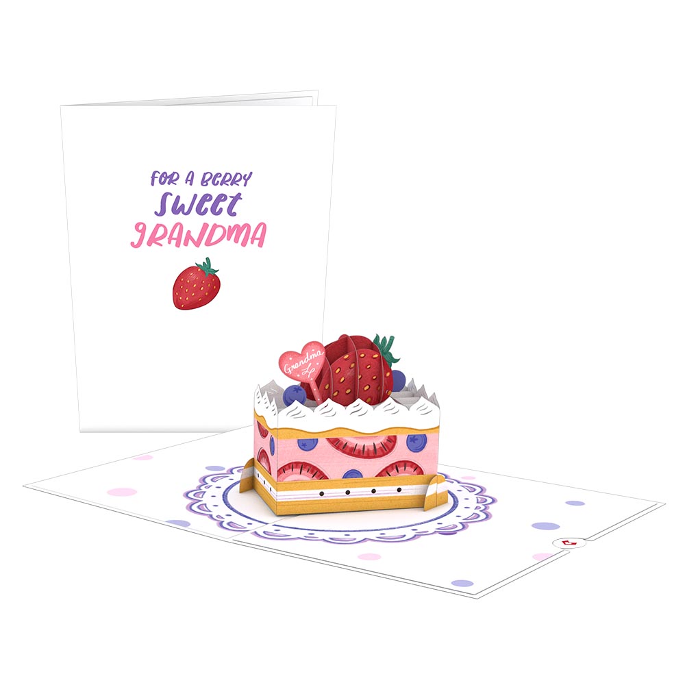 Berry Sweet Grandma Pop-Up Card、mySite、solidvoid