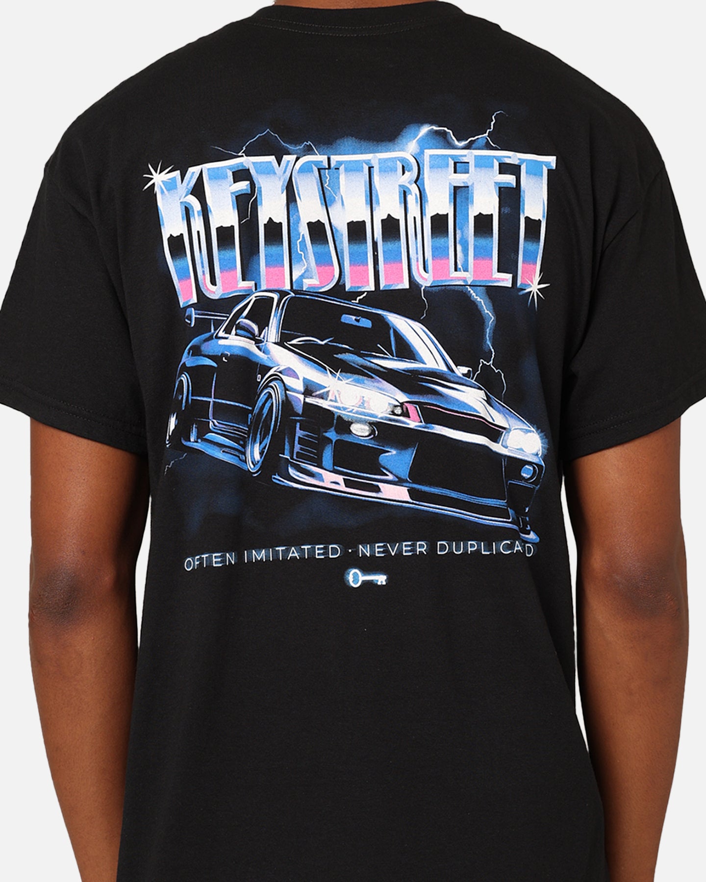 Key Street Air Brushed T-Shirt Black、mySite、zt4zffjzw