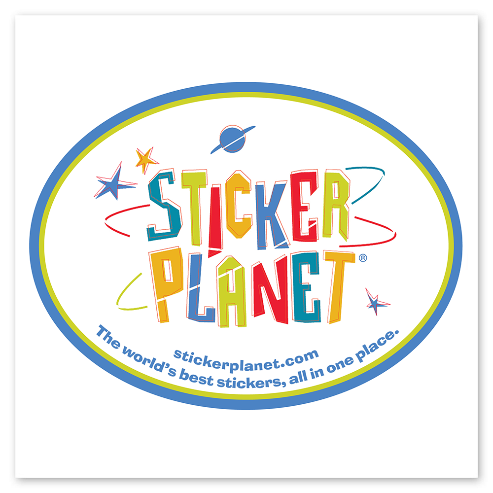  Sticker Planet Logo Vinyl Sticker Decal、mySite、ghnorth
