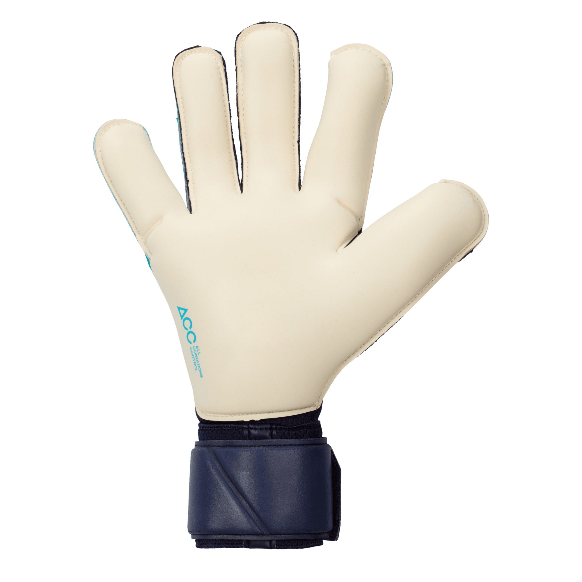 Nike Men's Vapor Grip 3 Goalkeeper Gloves Glacier Blue/Blackened Blue、mySite、noshort