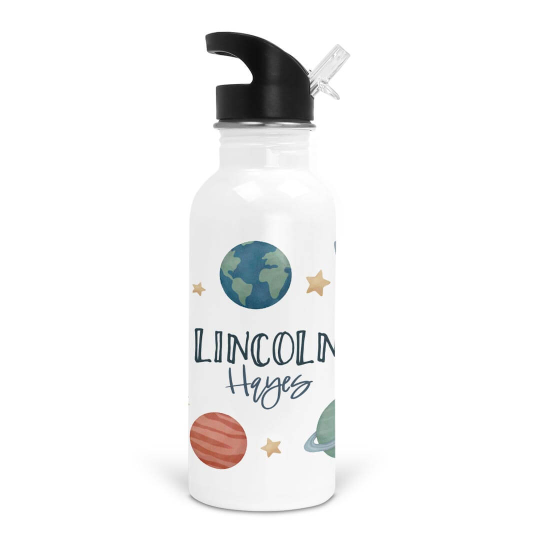  Space Explorer Personalized Kids Water Bottle、mySite、layawaytickets